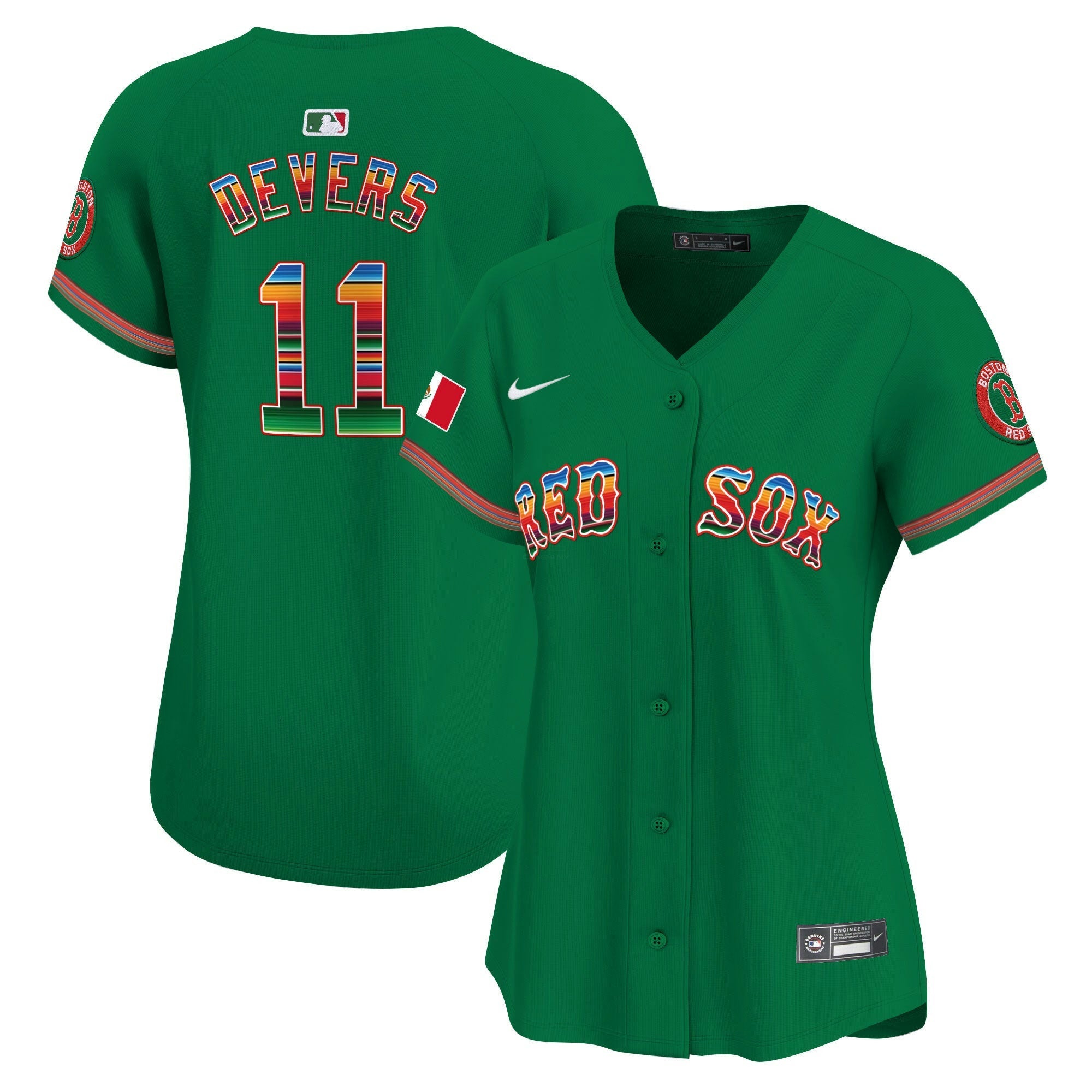 Camisa MLB Women’s Boston Mexico Vapor Premier Limited Jersey