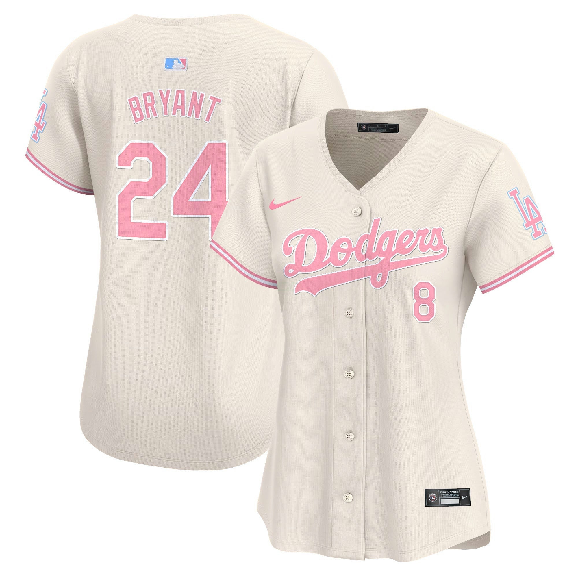 Camisa MLB Women’s Bubblegum Pink Vapor Premier Limited Jersey