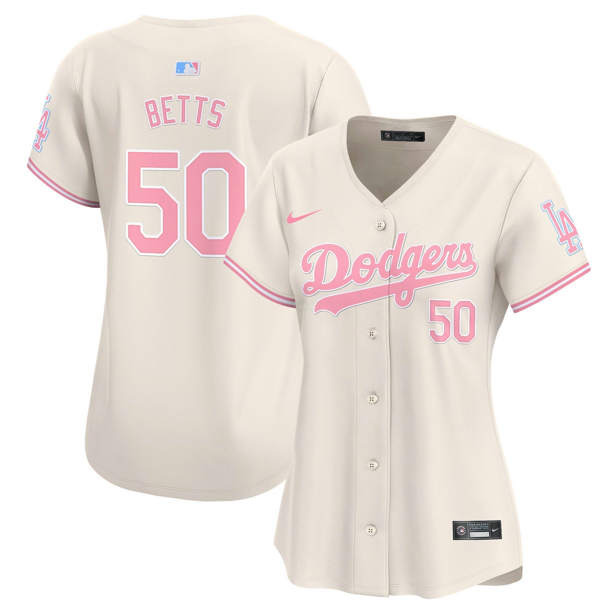 Camisa MLB Women’s Bubblegum Pink Vapor Premier Limited Jersey
