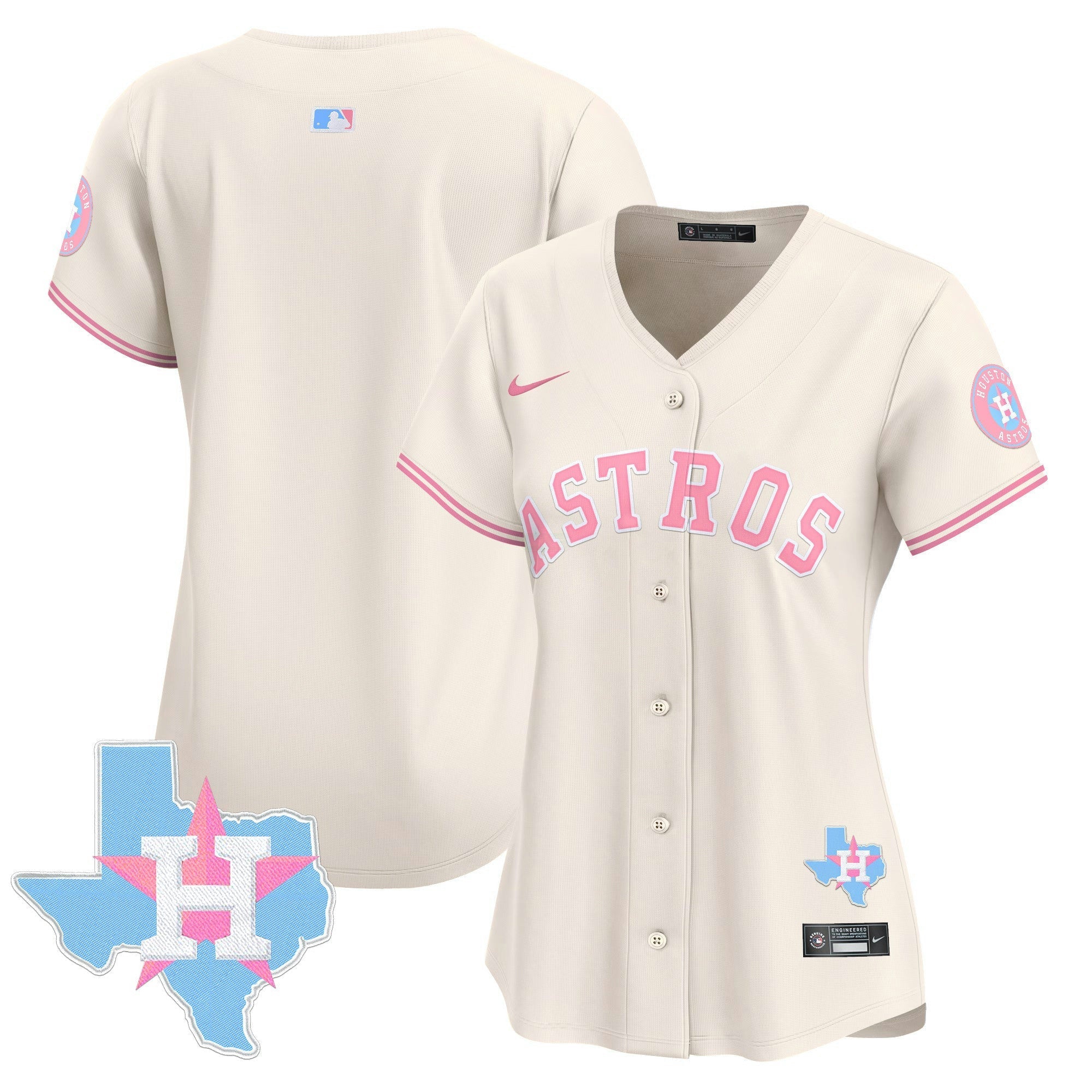 Camisa MLB Women’s Bubblegum Pink Vapor Premier Limited Jersey