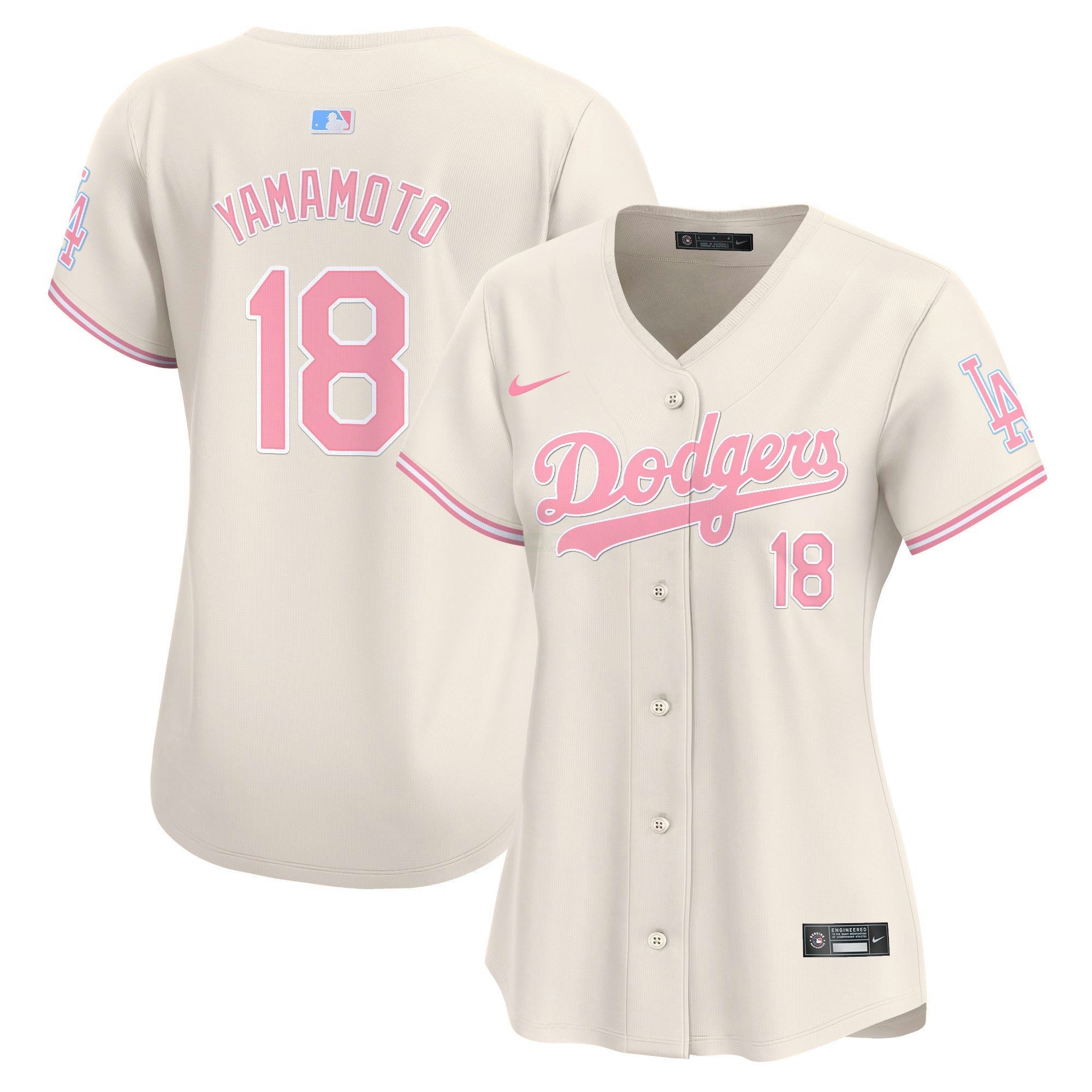 Camisa MLB Women’s Bubblegum Pink Vapor Premier Limited Jersey
