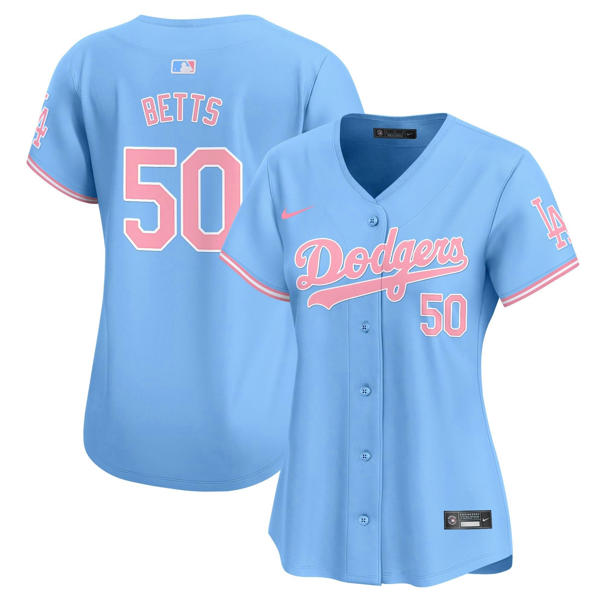 Camisa MLB Women’s Bubblegum Pink Vapor Premier Limited Jersey