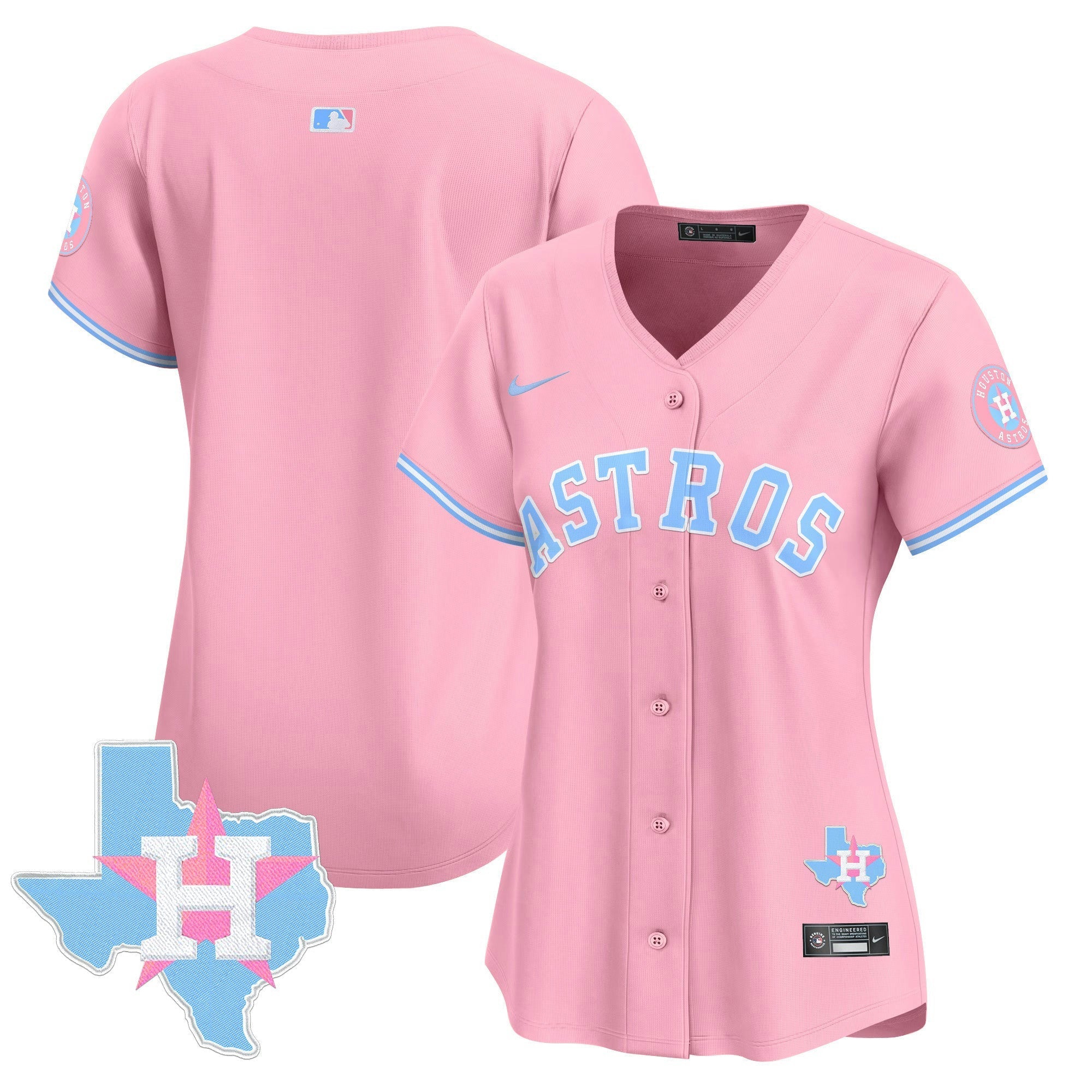 Camisa MLB Women’s Bubblegum Pink Vapor Premier Limited Jersey