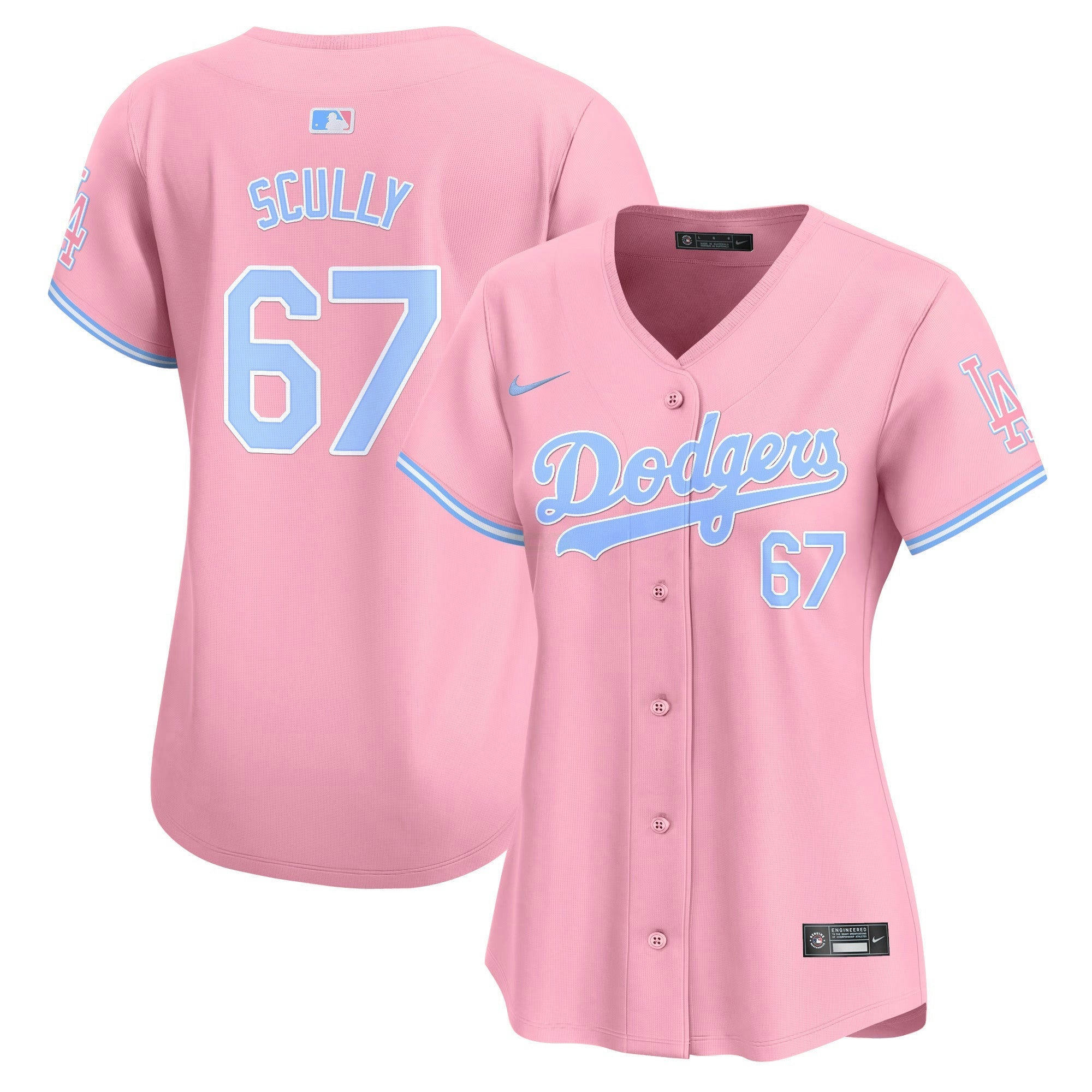 Camisa MLB Women’s Bubblegum Pink Vapor Premier Limited Jersey