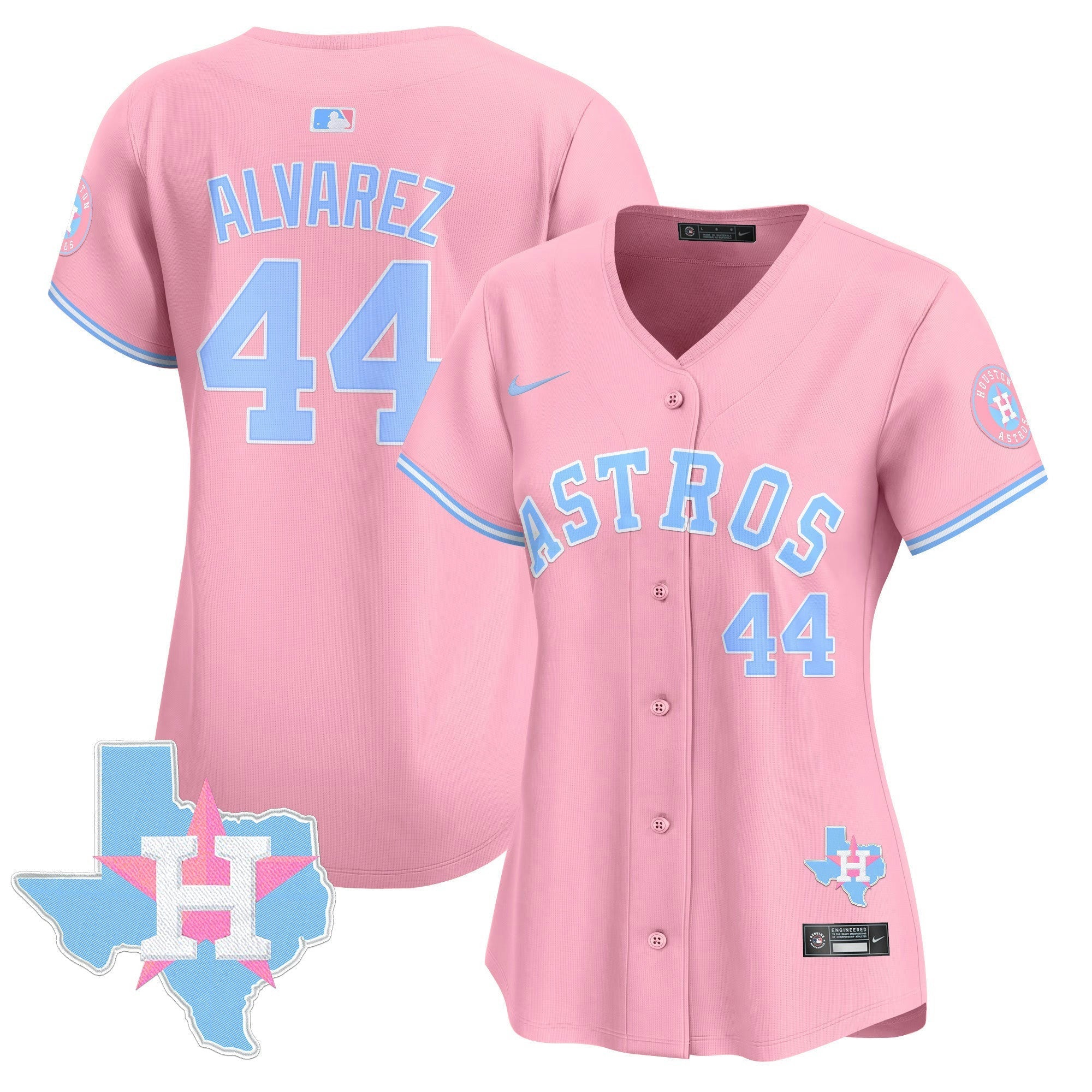 Camisa MLB Women’s Bubblegum Pink Vapor Premier Limited Jersey