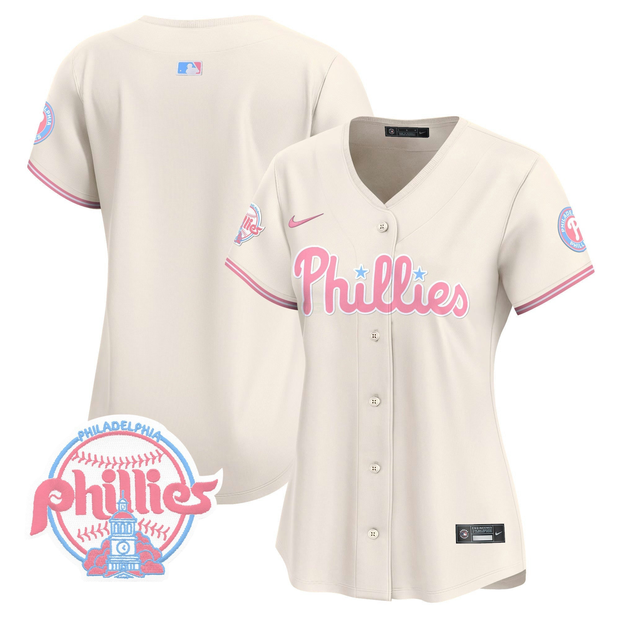 Camisa MLB Women’s Bubblegum Pink Vapor Premier Limited Jersey V2