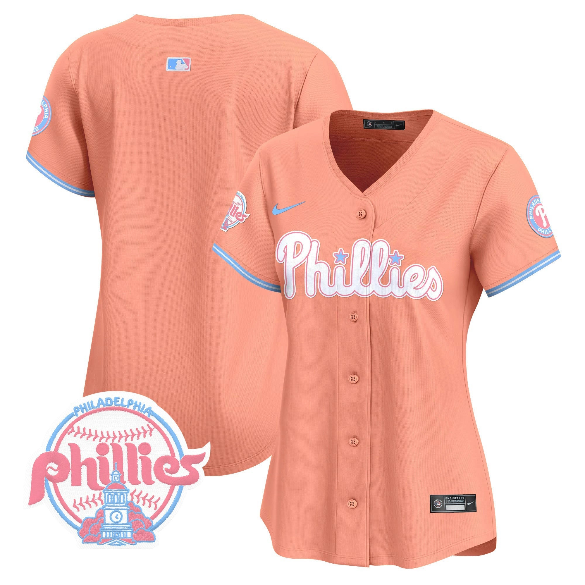 Camisa MLB Women’s Bubblegum Pink Vapor Premier Limited Jersey V2