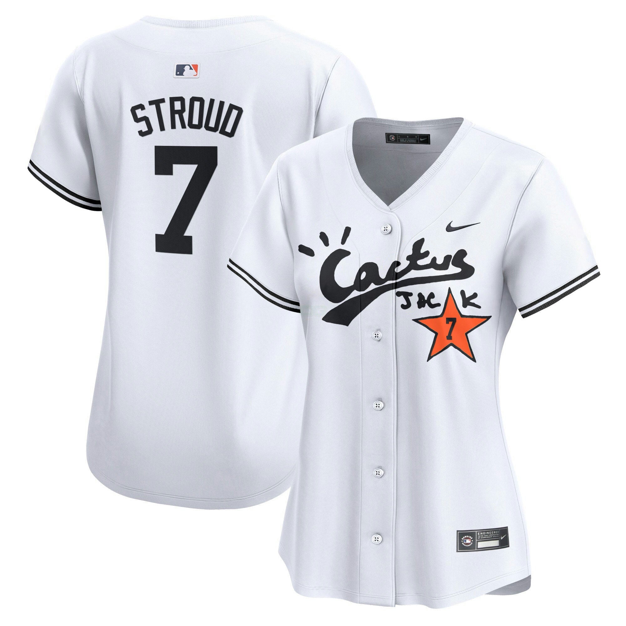 Camisa MLB Women’s Cactus Jack Vapor Premier Limited Jersey V2 – Stitched