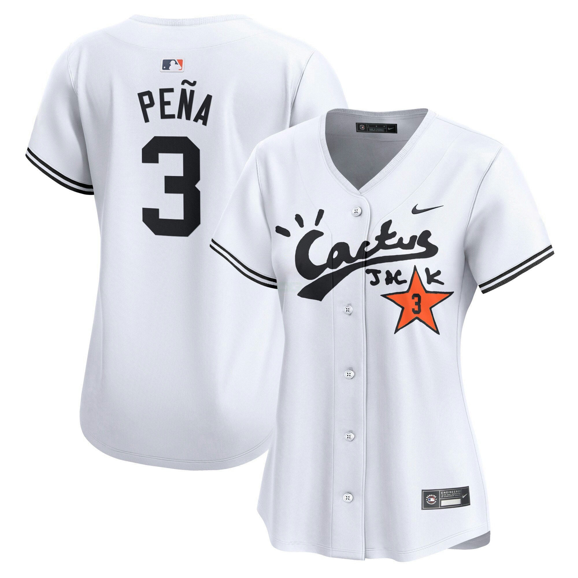 Camisa MLB Women’s Cactus Jack Vapor Premier Limited Jersey V2 – Stitched