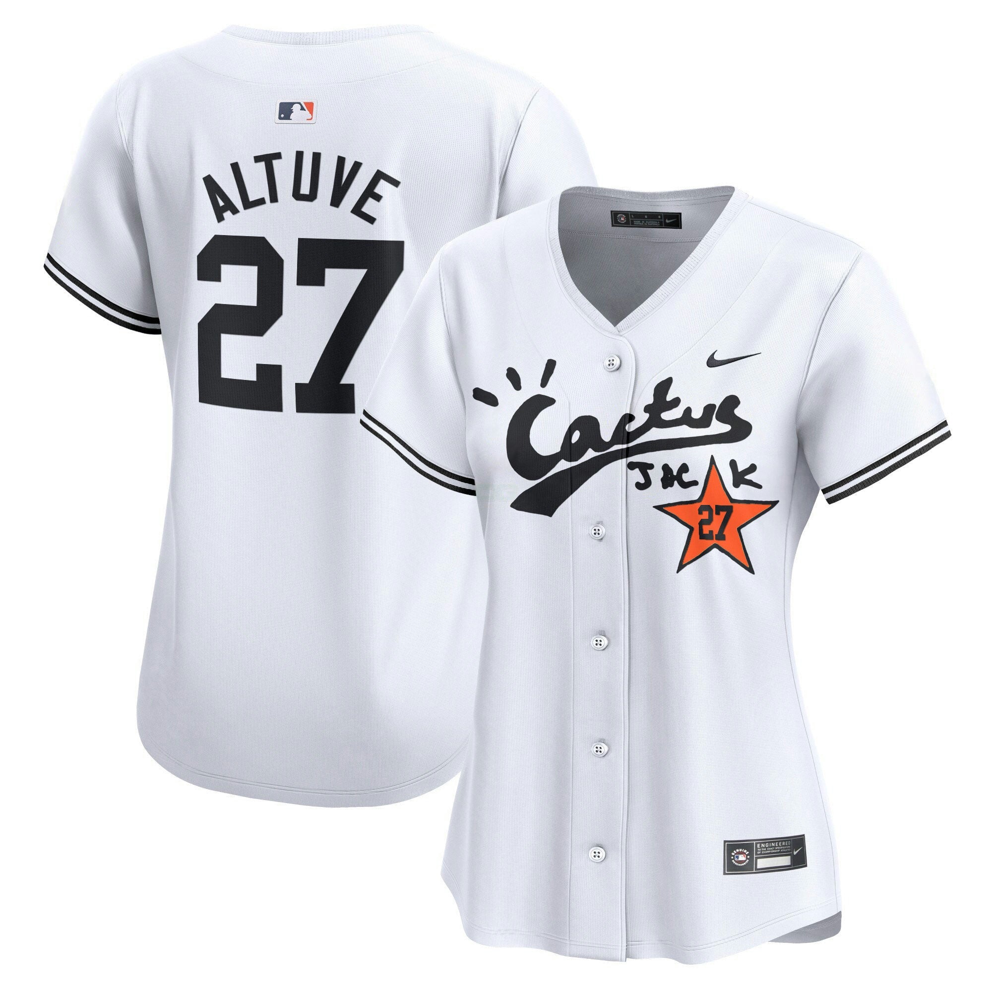 Camisa MLB Women’s Cactus Jack Vapor Premier Limited Jersey V2 – Stitched