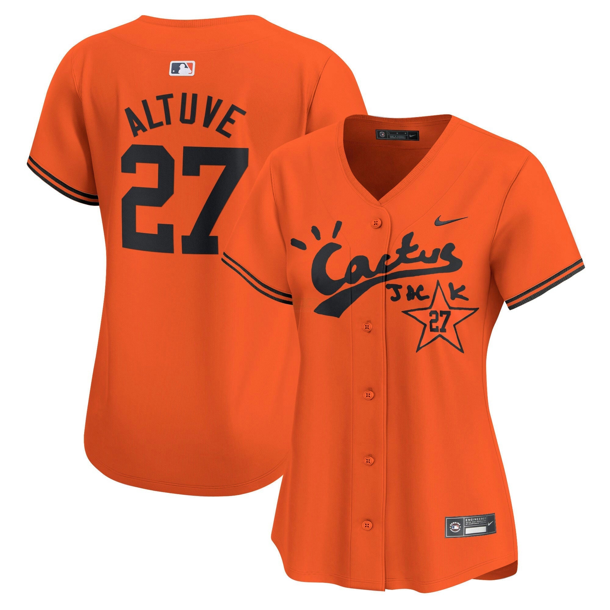 Camisa MLB Women’s Cactus Jack Vapor Premier Limited Jersey V2 – Stitched