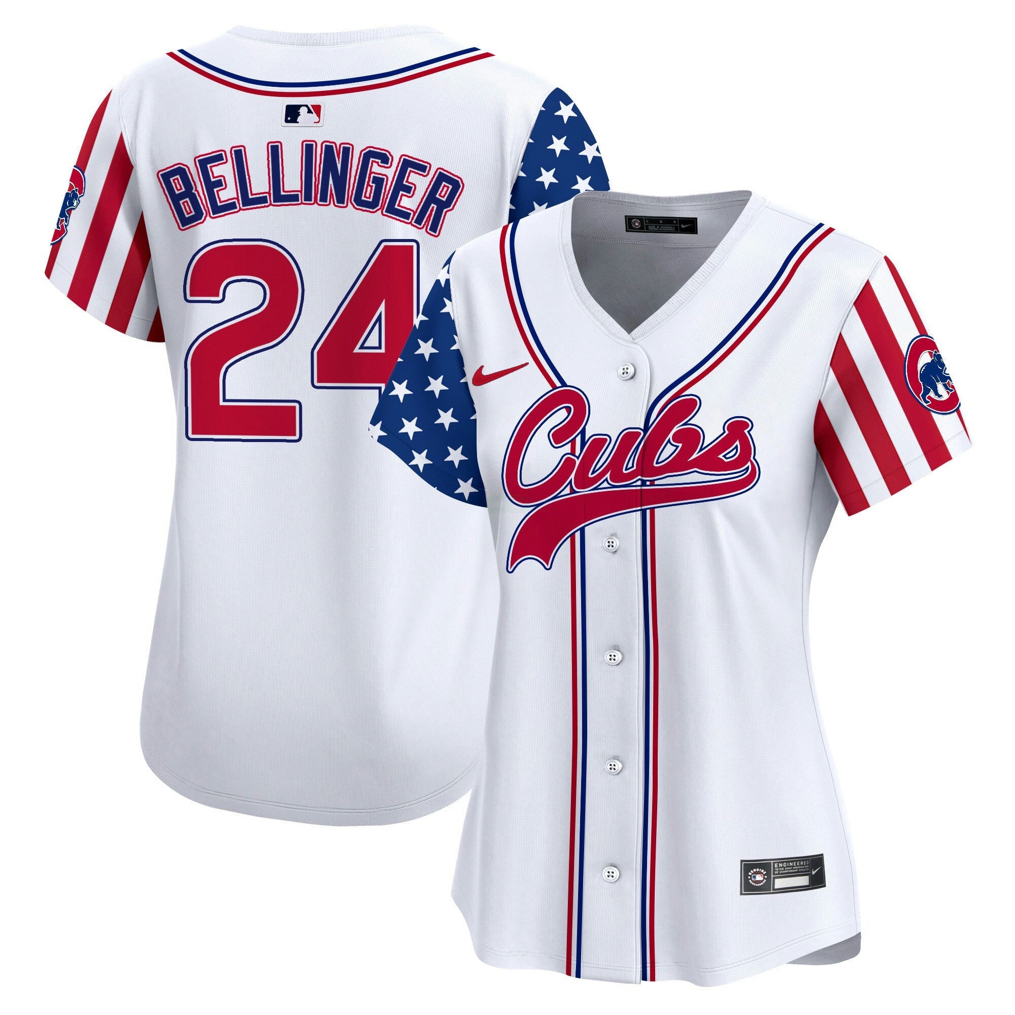 Camisa MLB Women’s Chicago 2024 Independence Day Vapor Premier Limited Jersey V2