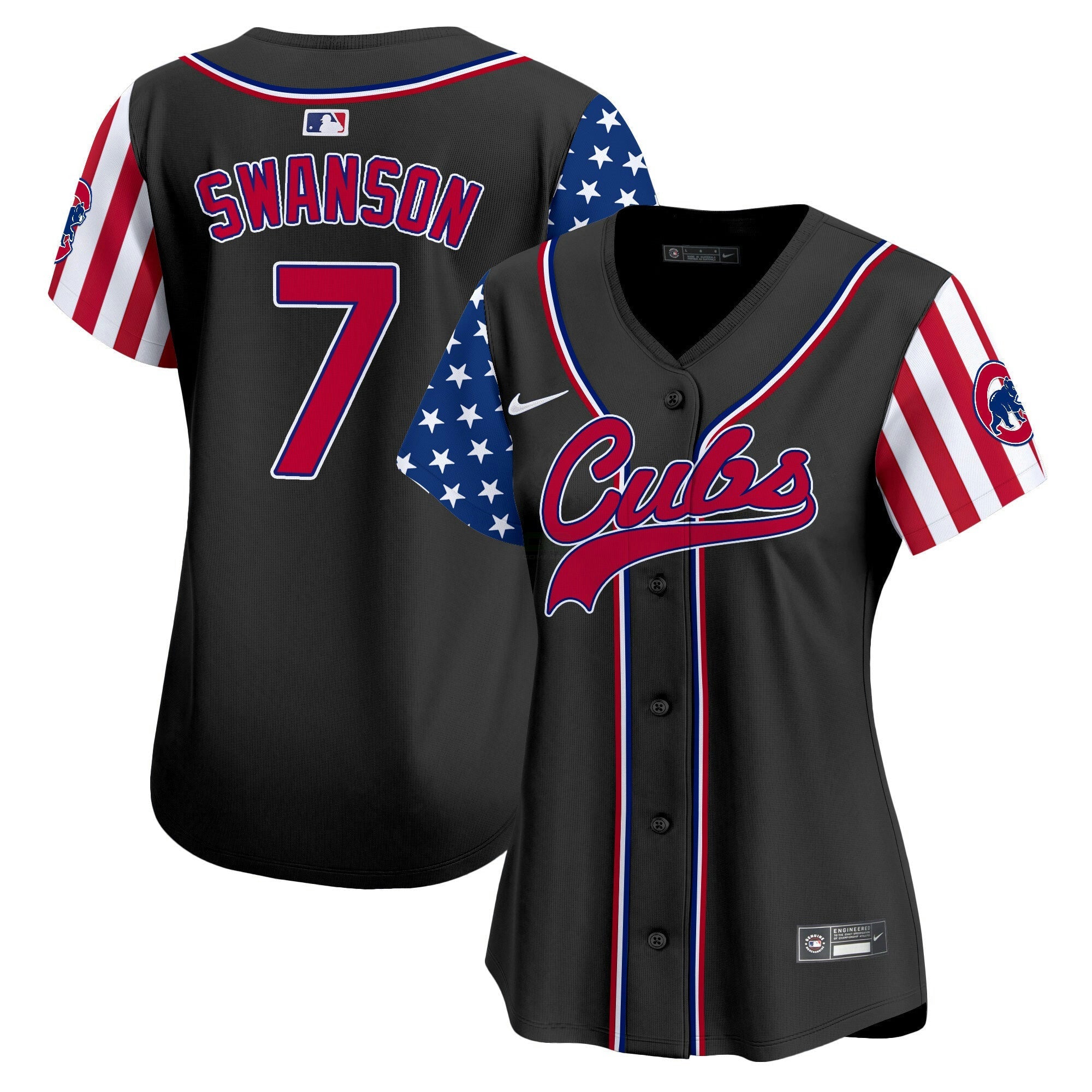 Camisa MLB Women’s Chicago 2024 Independence Day Vapor Premier Limited Jersey V2