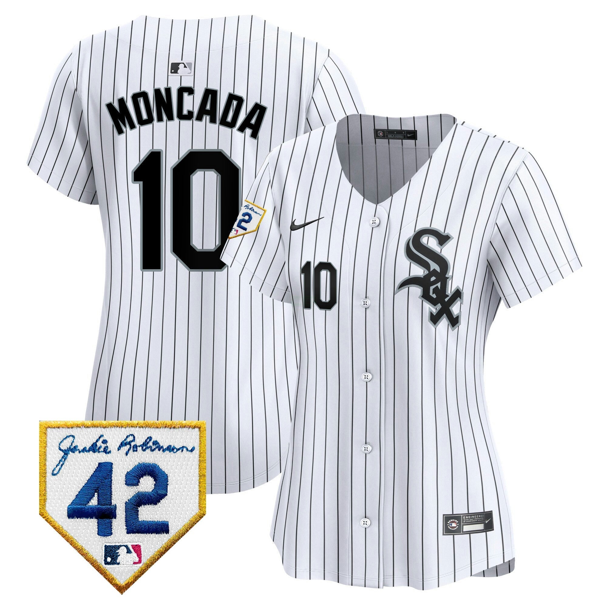 Camisa MLB Women’s Chicago 2024 Jackie Robinson Patch Vapor Premier Limited Jersey