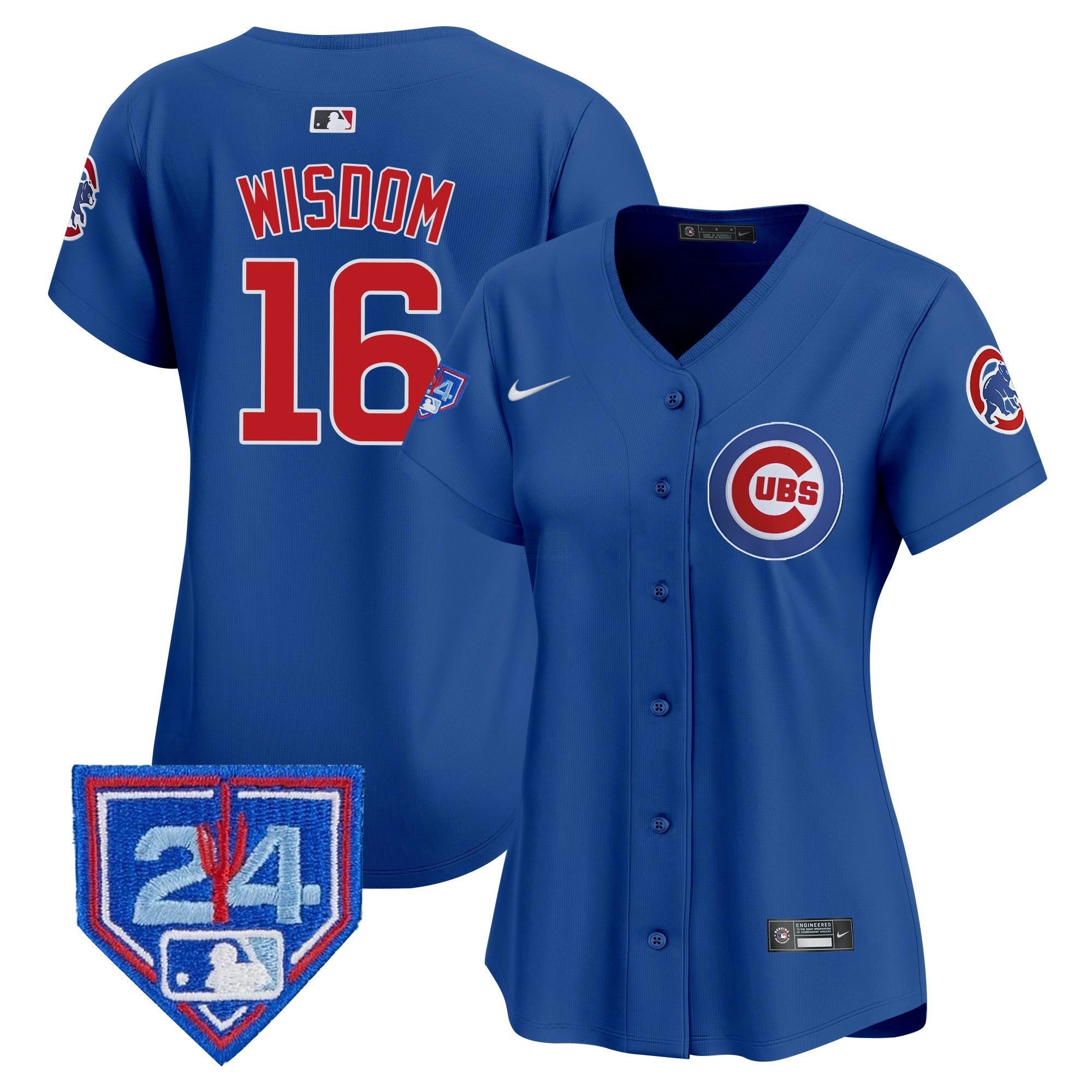Camisa MLB Women’s Chicago 2024 Spring Training Patch Vapor Premier Limited Jersey V2