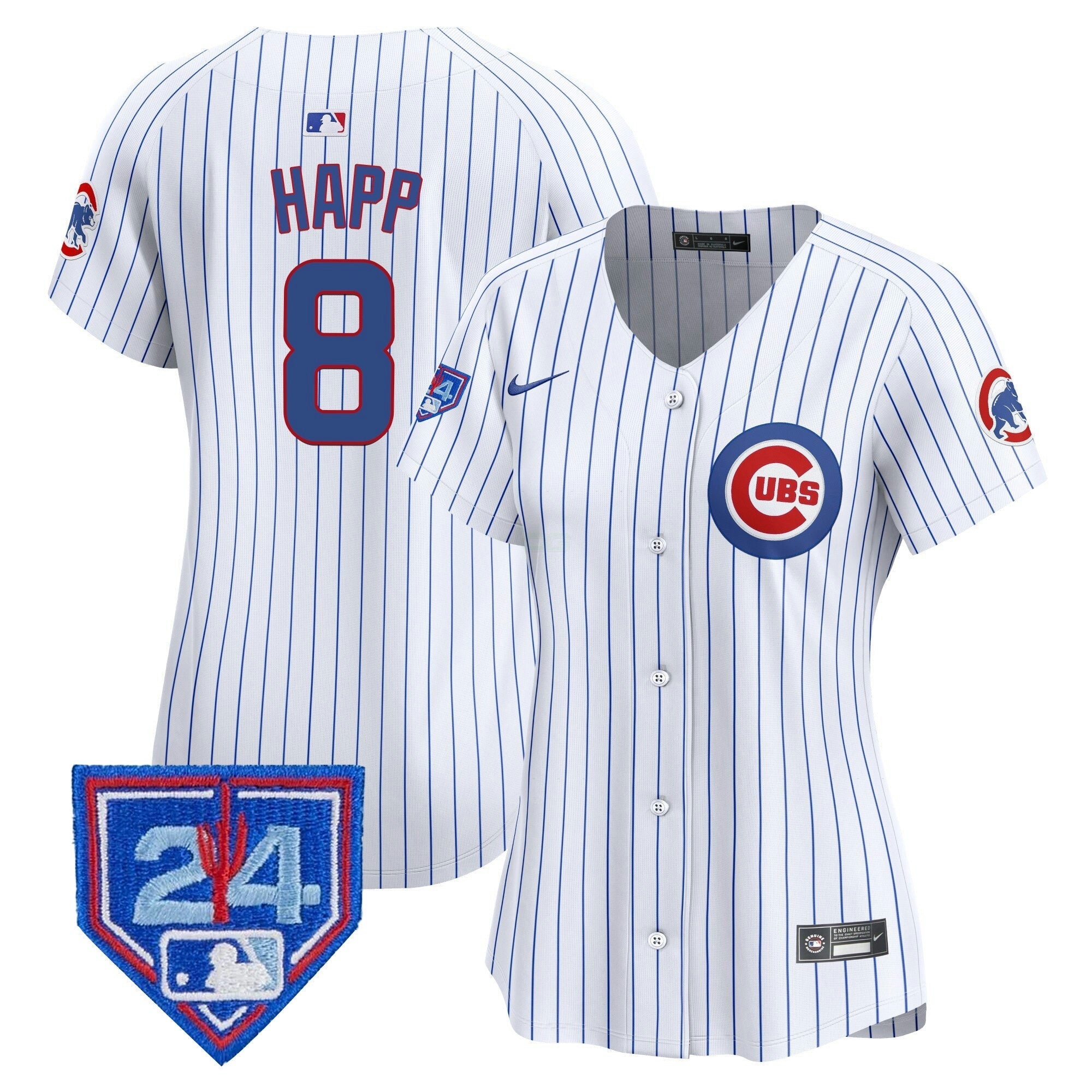 Camisa MLB Women’s Chicago 2024 Spring Training Patch Vapor Premier Limited Jersey V2