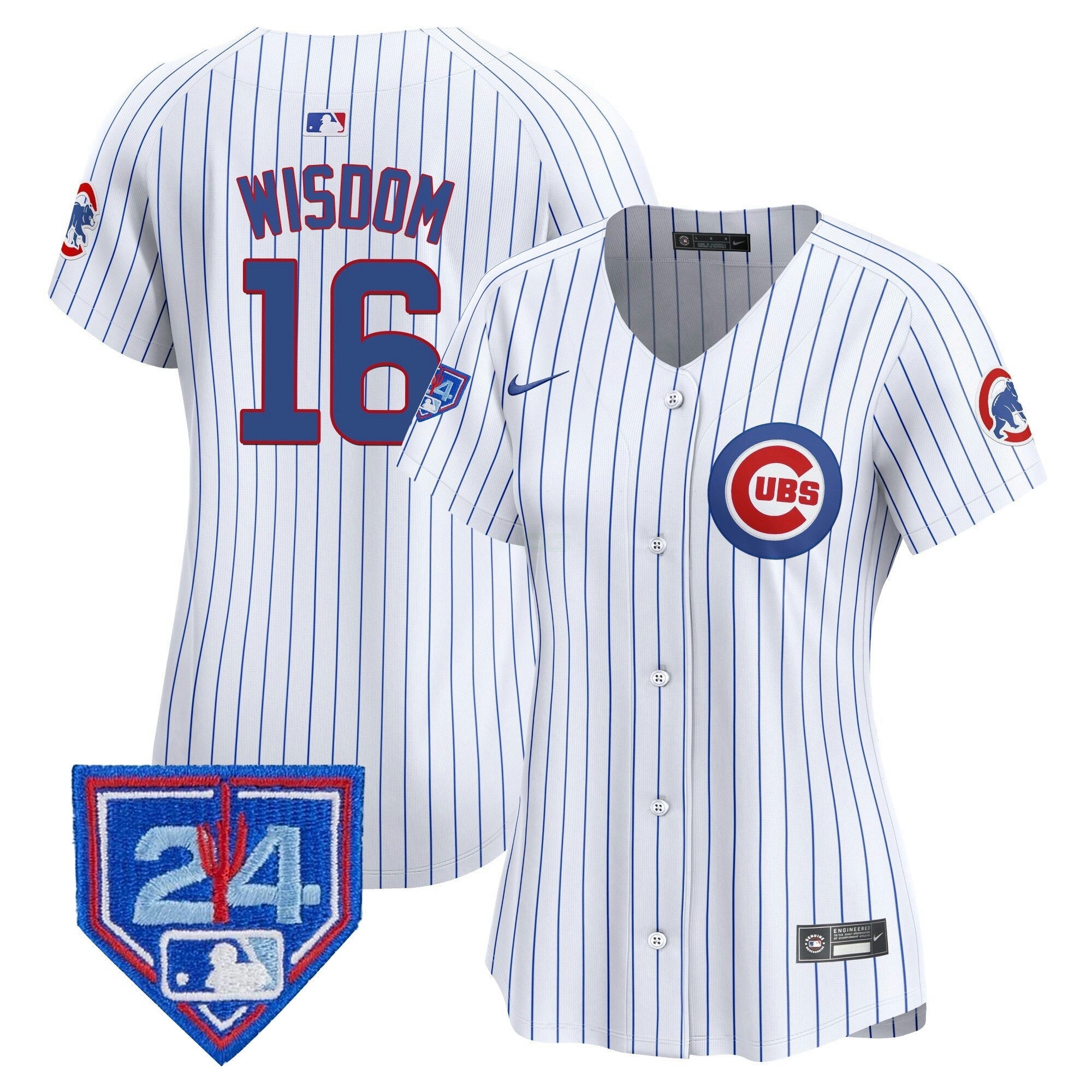 Camisa MLB Women’s Chicago 2024 Spring Training Patch Vapor Premier Limited Jersey V2