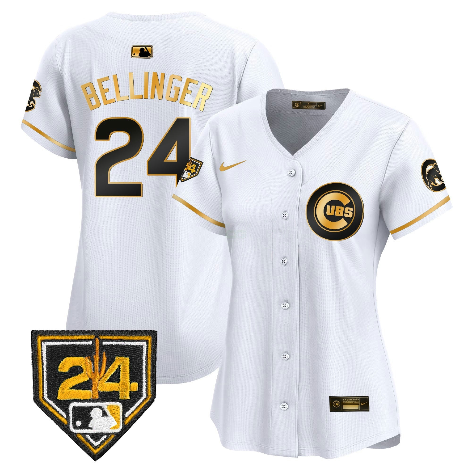 Camisa MLB Women’s Chicago 2024 Spring Training Patch Vapor Premier Limited Jersey V2