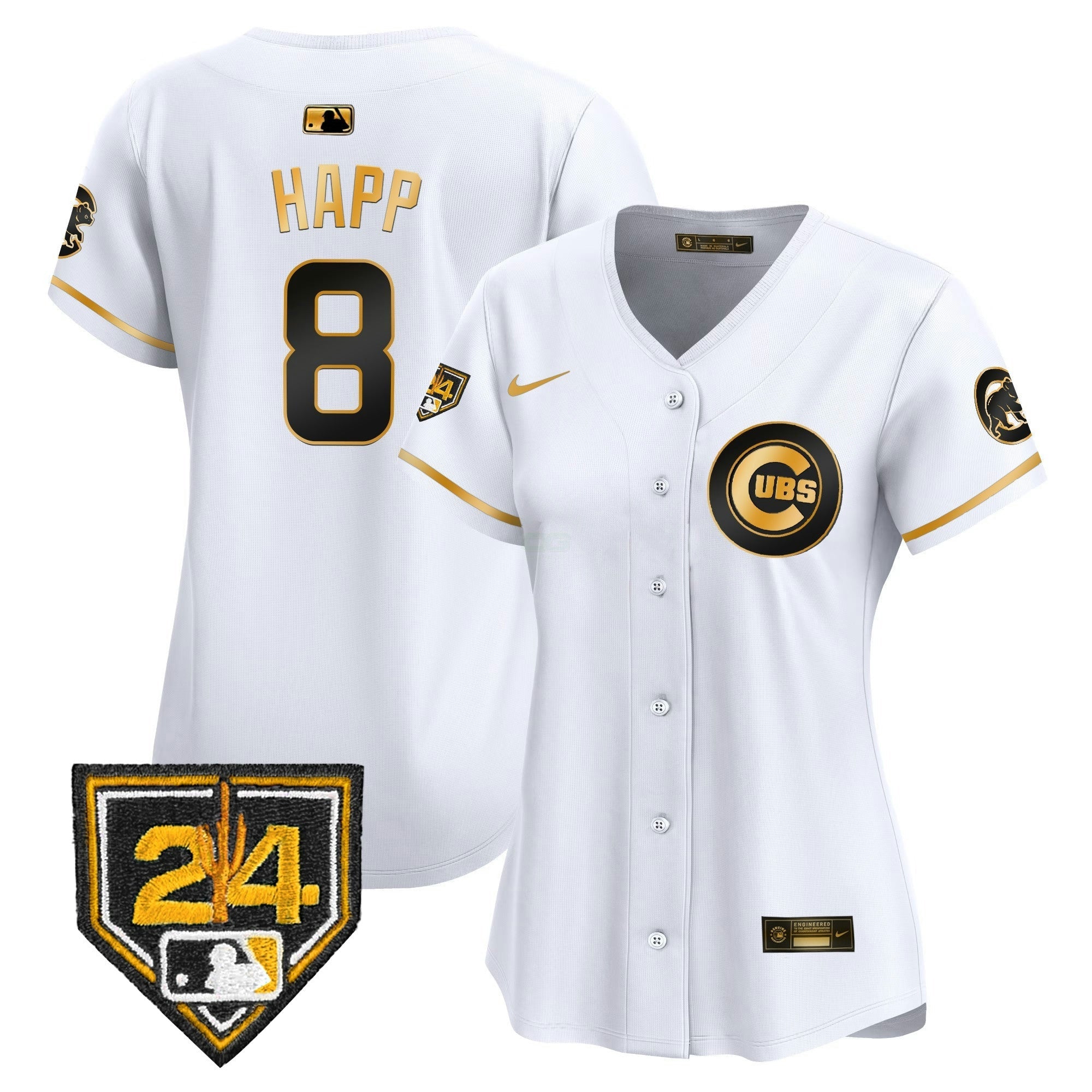 Camisa MLB Women’s Chicago 2024 Spring Training Patch Vapor Premier Limited Jersey V2
