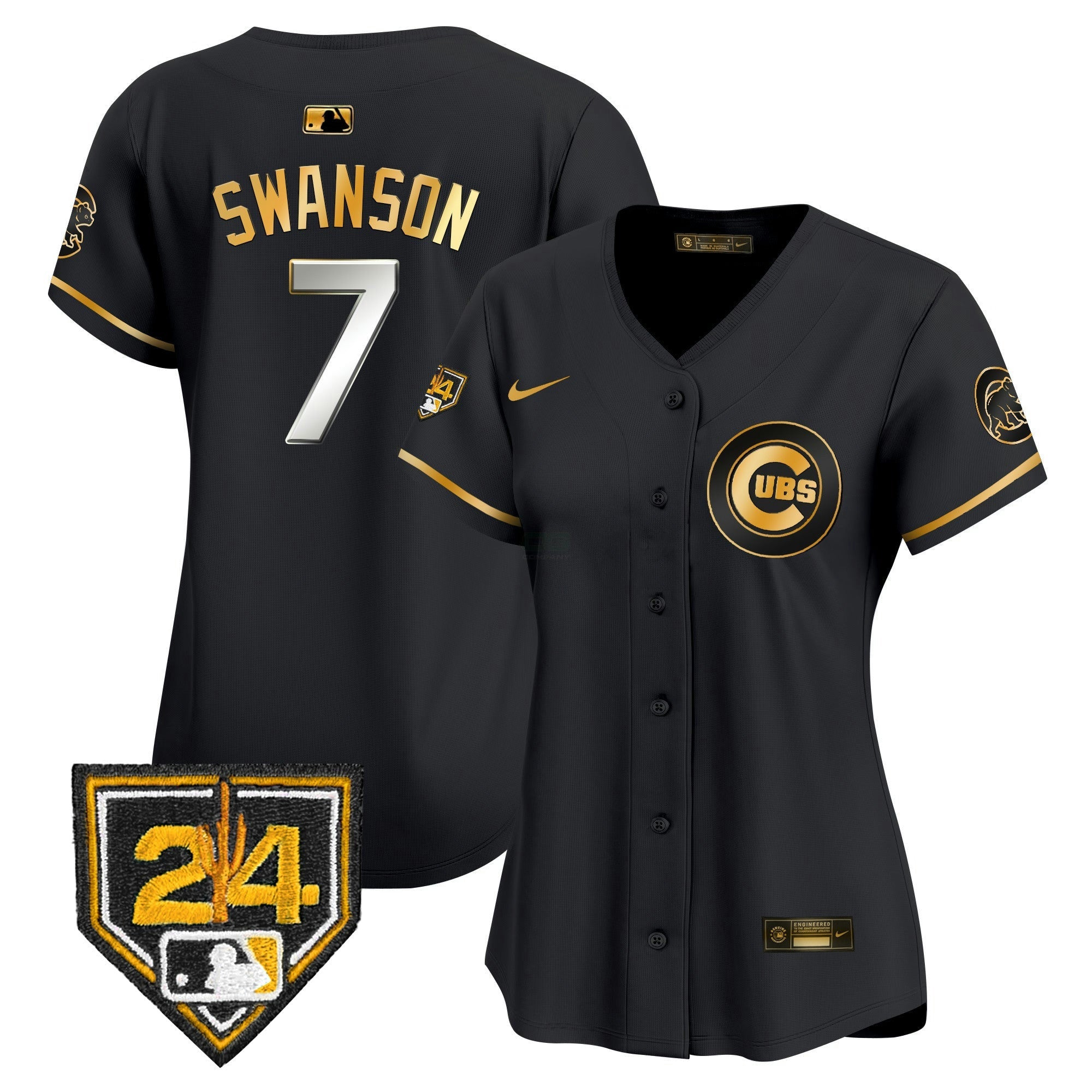 Camisa MLB Women’s Chicago 2024 Spring Training Patch Vapor Premier Limited Jersey V2