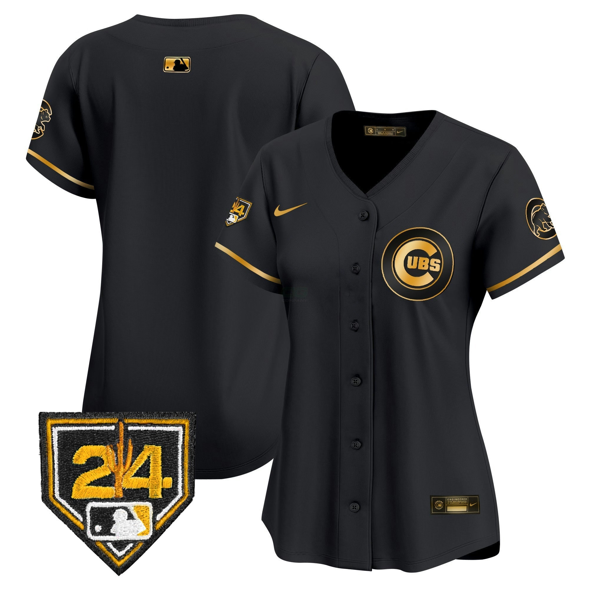 Camisa MLB Women’s Chicago 2024 Spring Training Patch Vapor Premier Limited Jersey V2