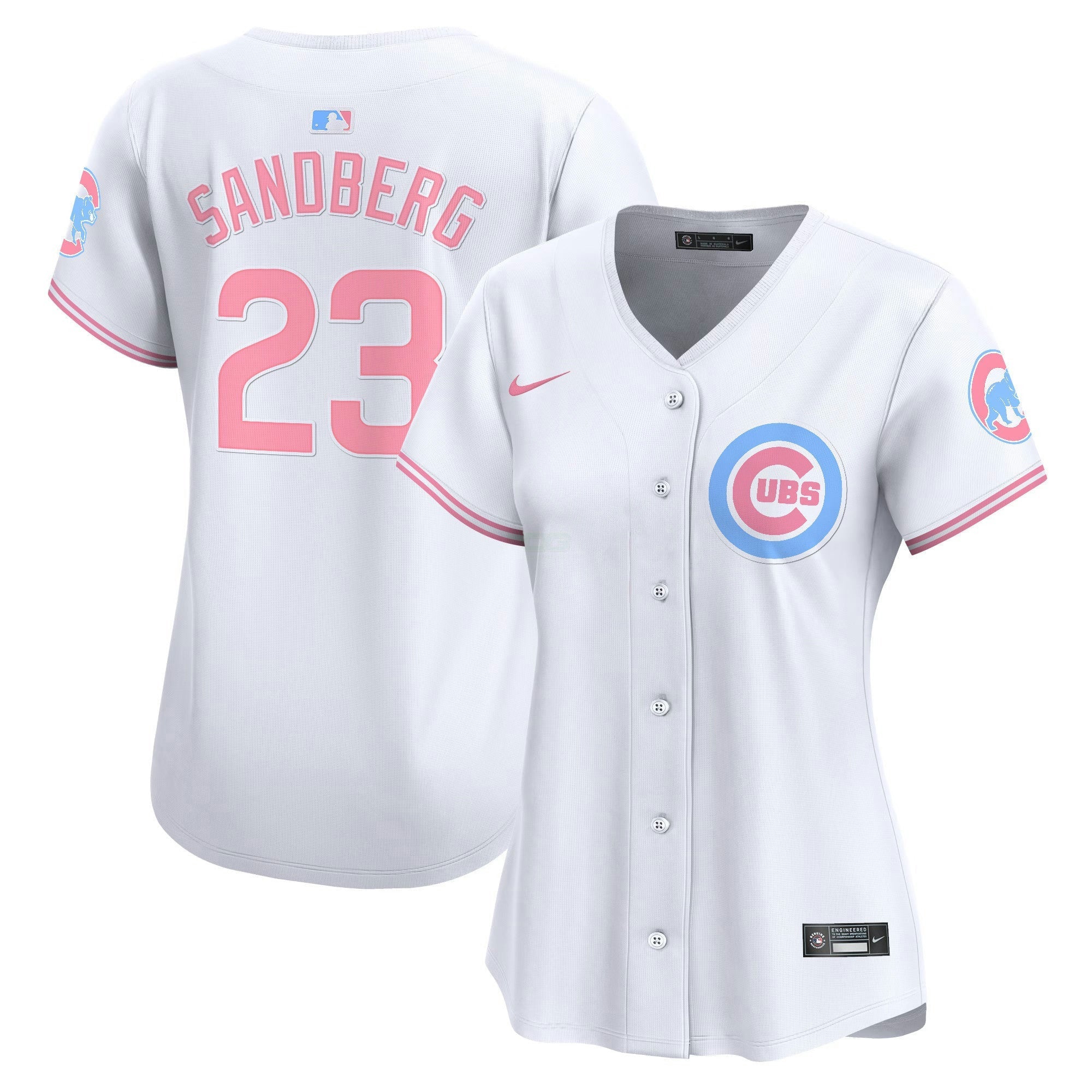 Camisa MLB Women’s Chicago Bubblegum Pink Vapor Premier Limited Jersey