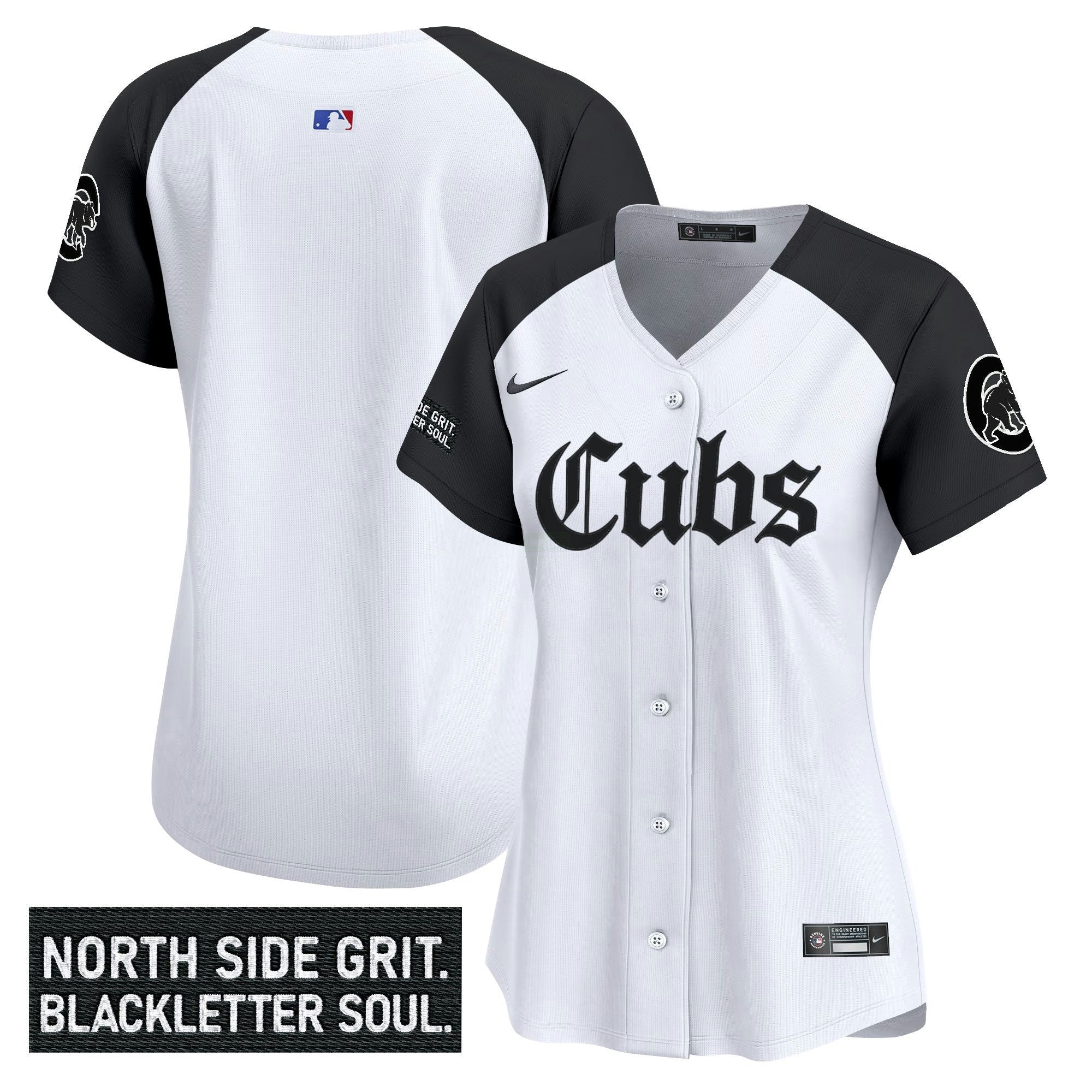 Camisa MLB Women’s Chicago ‘Gothic North Side Edition’ Vapor Premier Limited Jersey