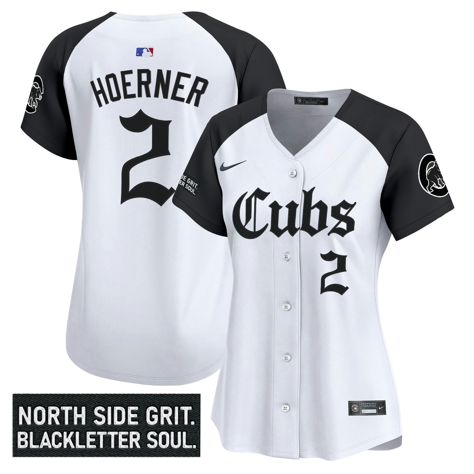 Camisa MLB Women’s Chicago ‘Gothic North Side Edition’ Vapor Premier Limited Jersey