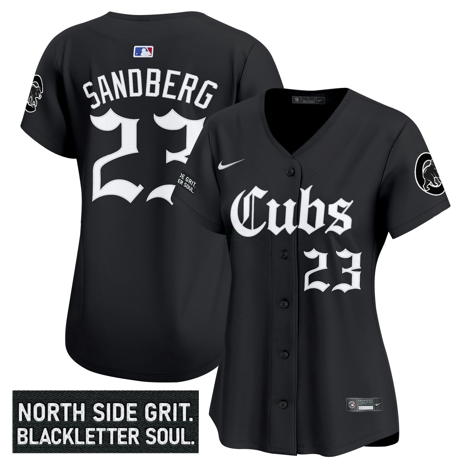 Camisa MLB Women’s Chicago ‘Gothic North Side Edition’ Vapor Premier Limited Jersey