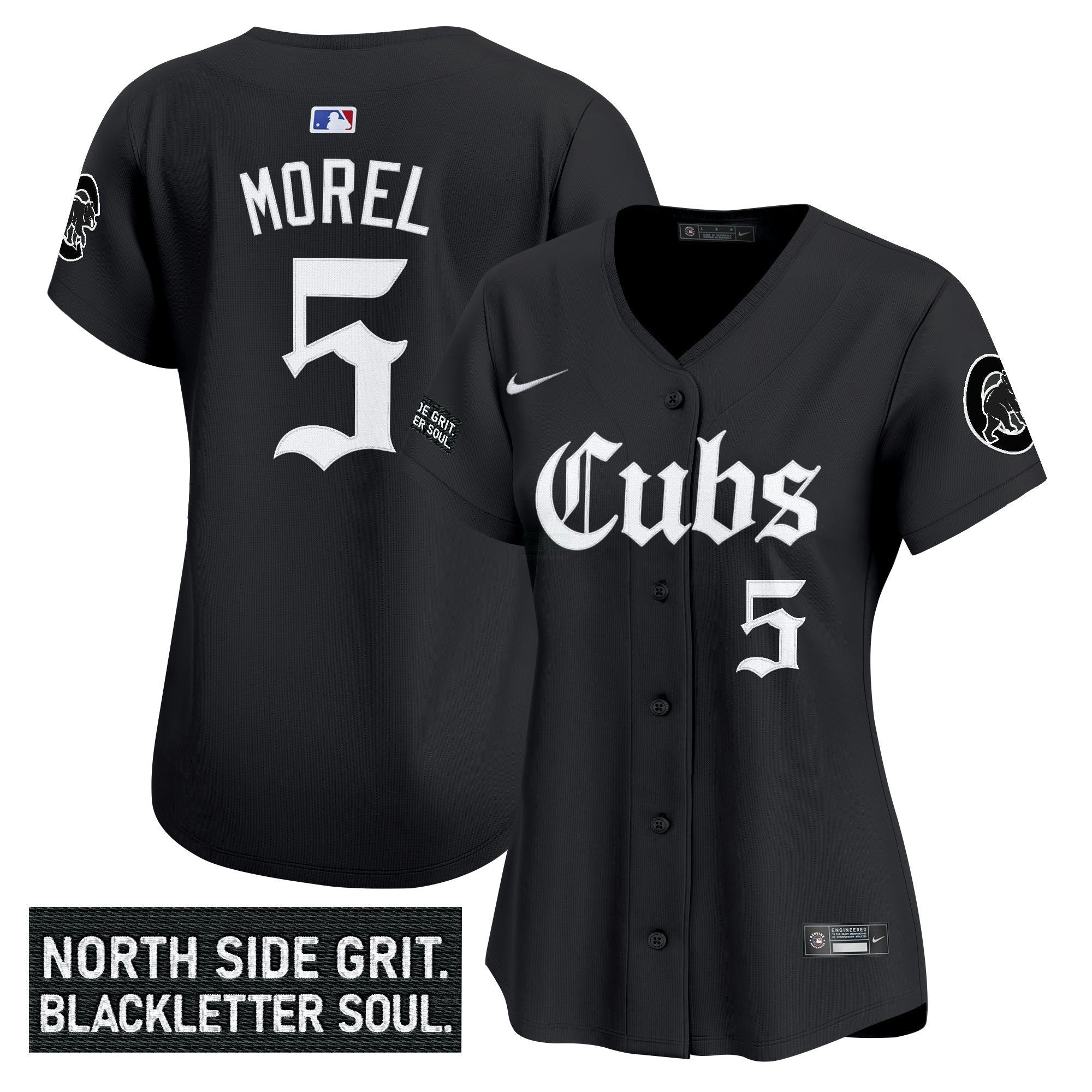 Camisa MLB Women’s Chicago ‘Gothic North Side Edition’ Vapor Premier Limited Jersey
