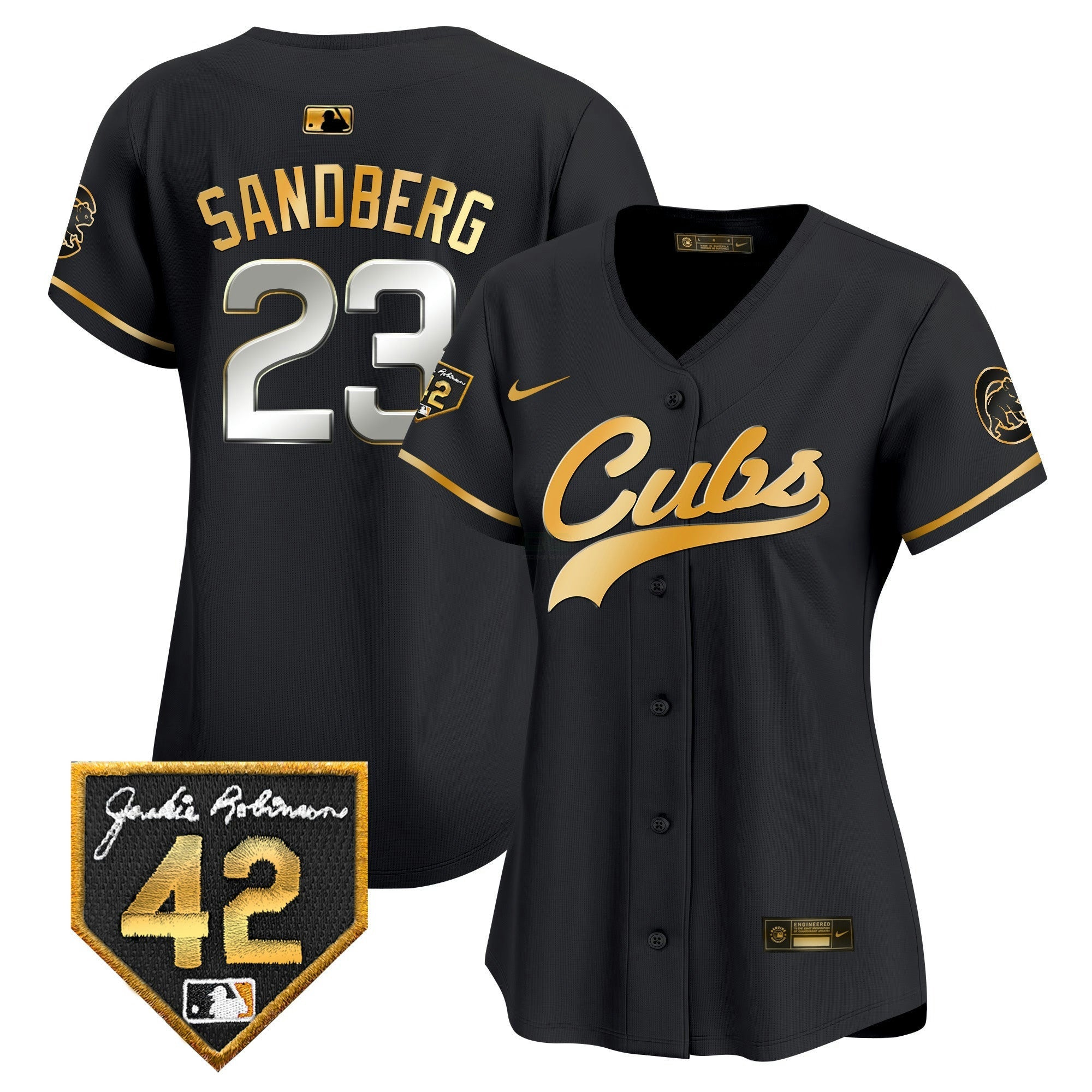 Camisa MLB Women’s Chicago Jackie Robinson Patch Vapor Premier Limited Jersey