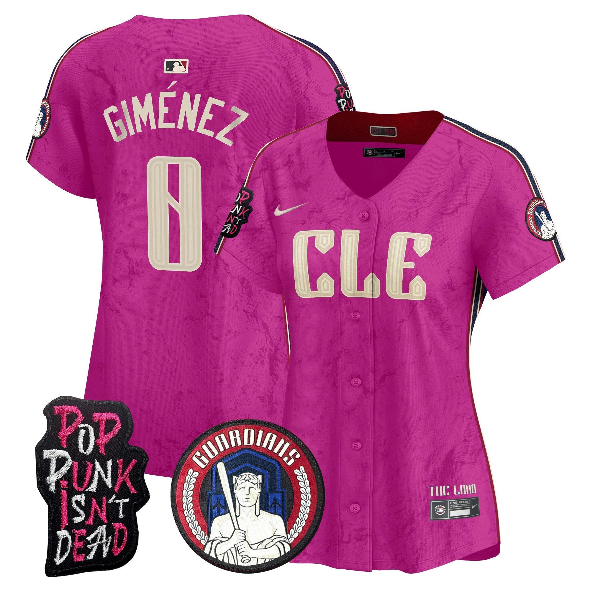 Camisa MLB Women’s Cleveland MGK Vapor Premier Limited Jersey