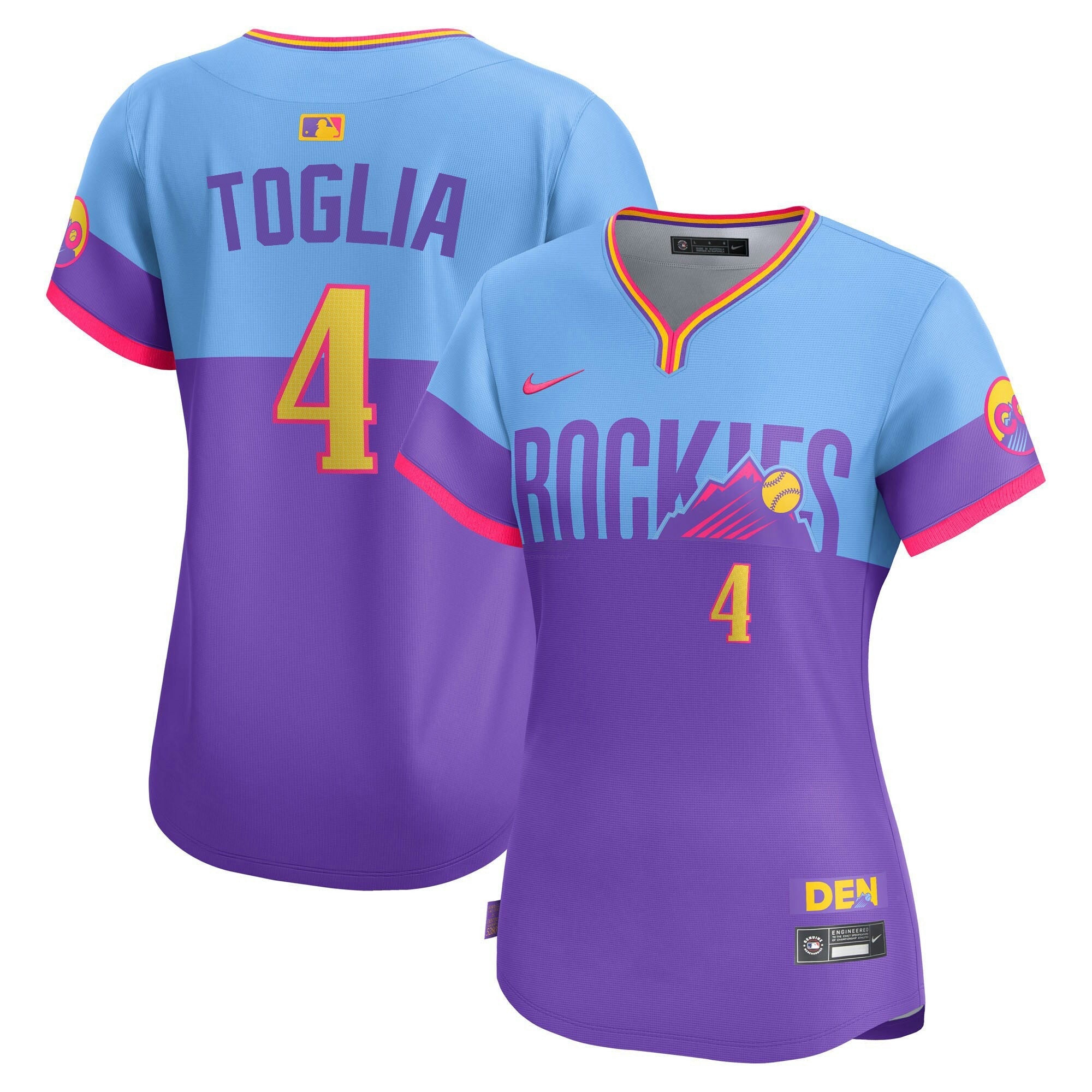 Camisa MLB Women’s Colorado 2025 City Connect Vapor Premier Limited Jersey – Stitched