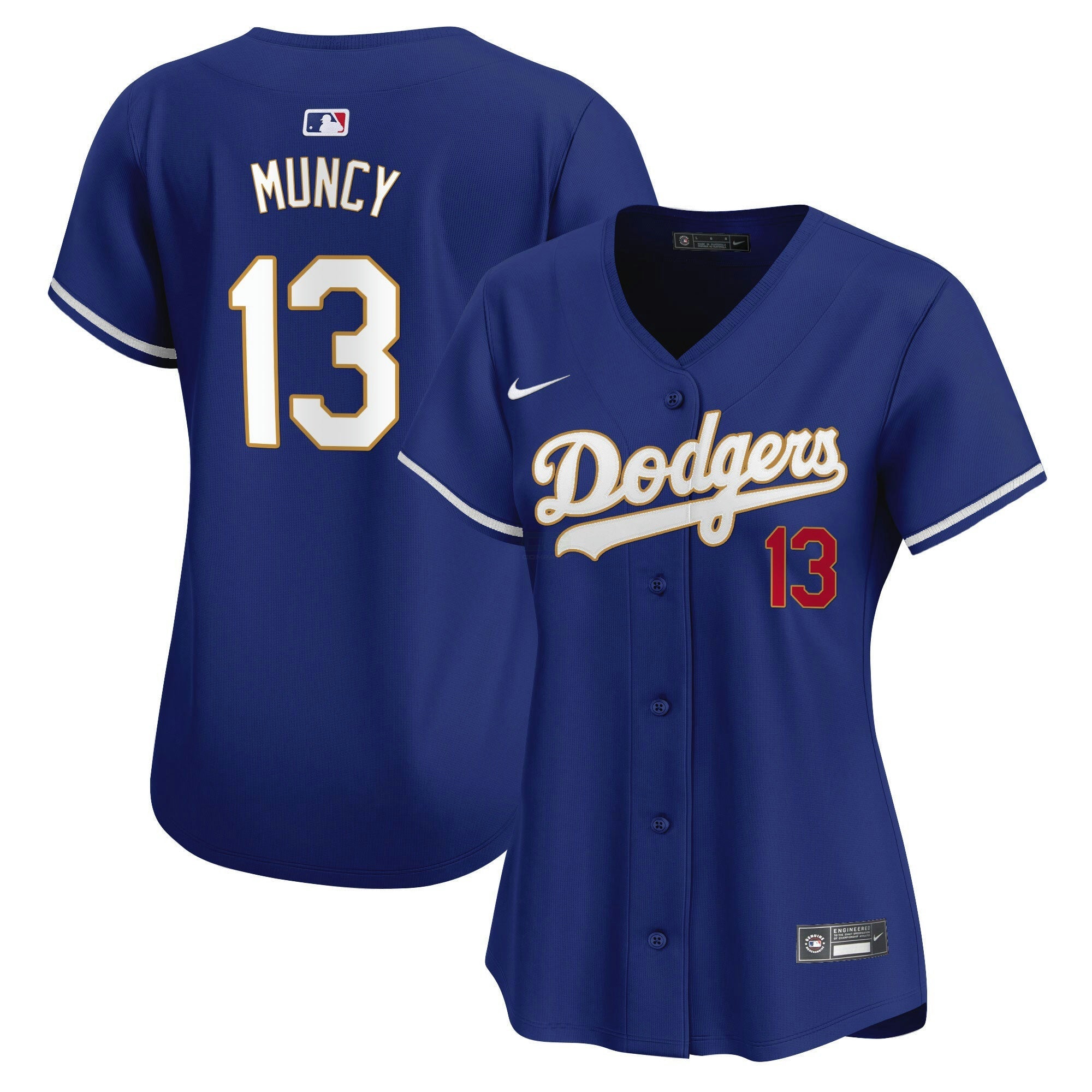 Camisa MLB Women’s Gold Trim Vapor Premier Limited Jersey