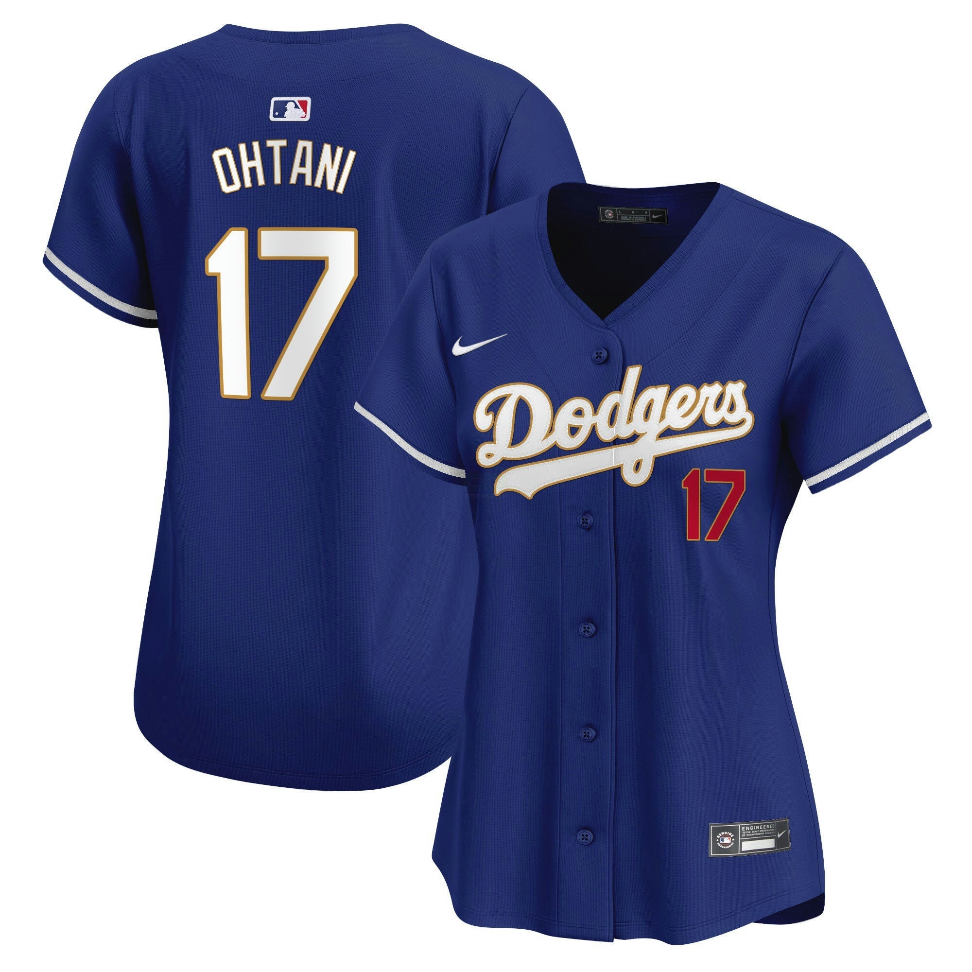 Camisa MLB Women’s Gold Trim Vapor Premier Limited Jersey