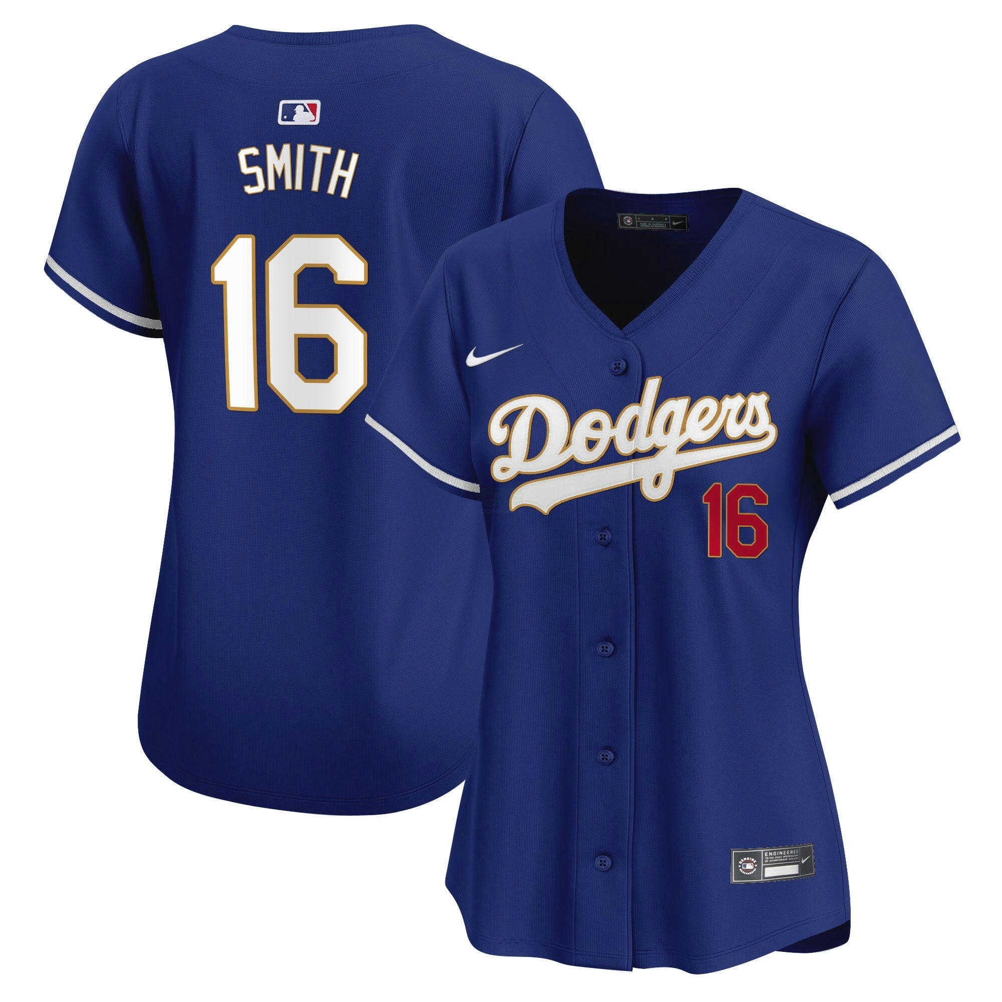 Camisa MLB Women’s Gold Trim Vapor Premier Limited Jersey