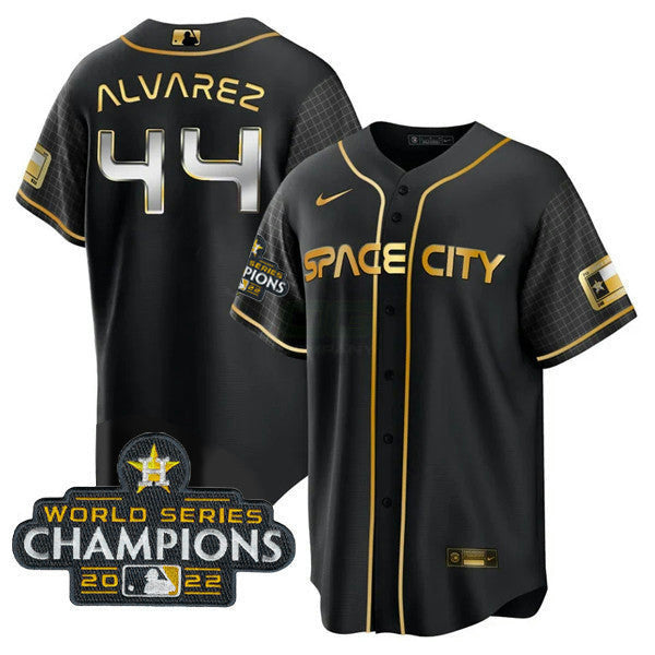 Camisa MLB Women’s Houston 2022 World Series Champions Player Jersey