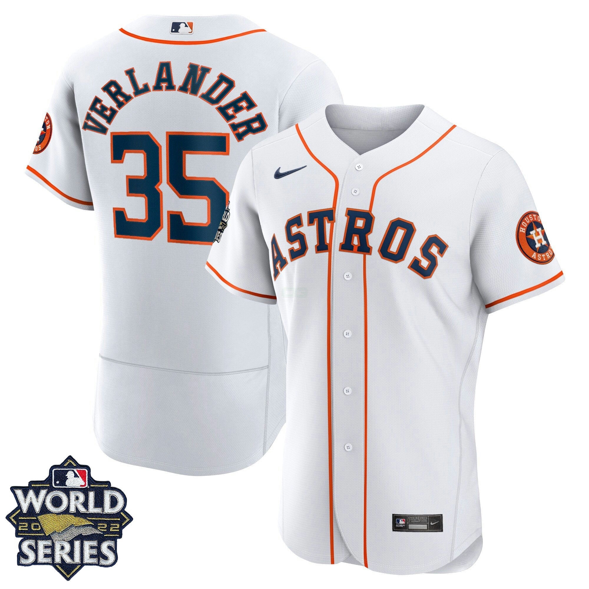 Camisa MLB Women’s Houston 2022 World Series Player Jersey