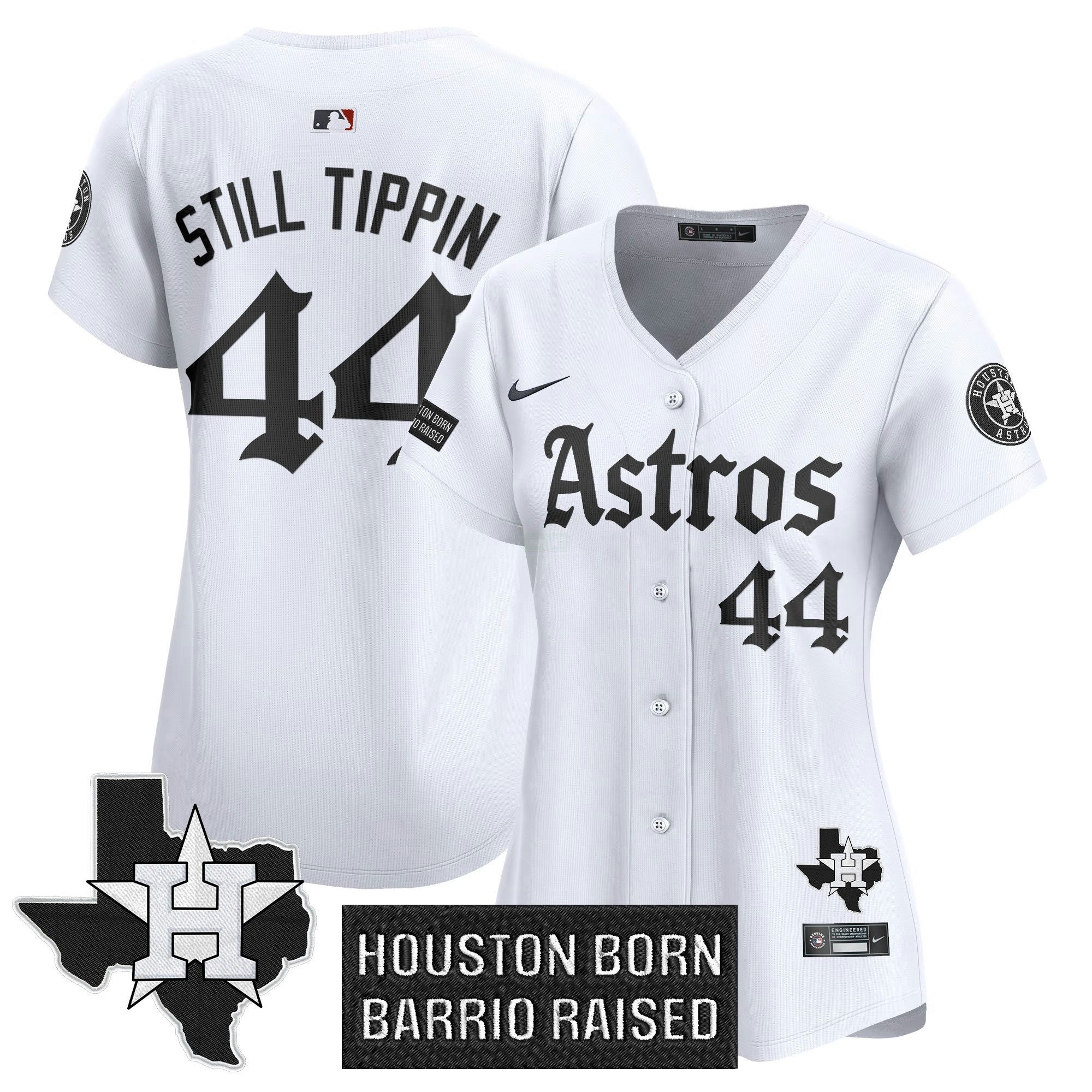 Camisa MLB Women’s Houston ‘Gothic Edition’ Vapor Premier Limited Jersey
