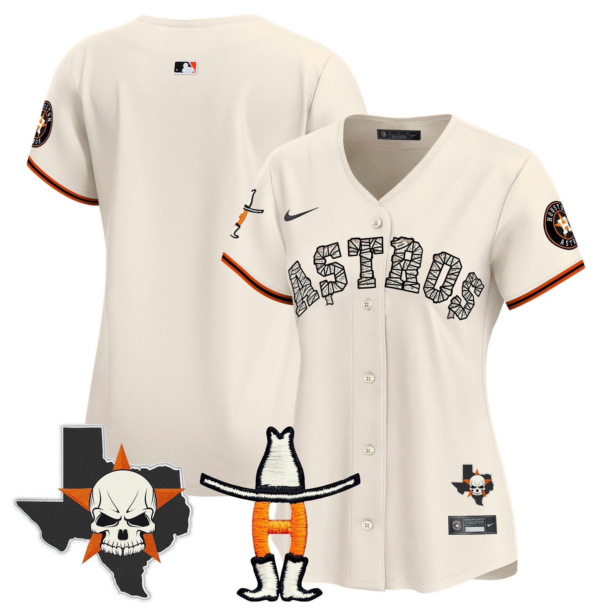 Camisa MLB Women’s Houston Halloween Vapor Premier Limited Jersey