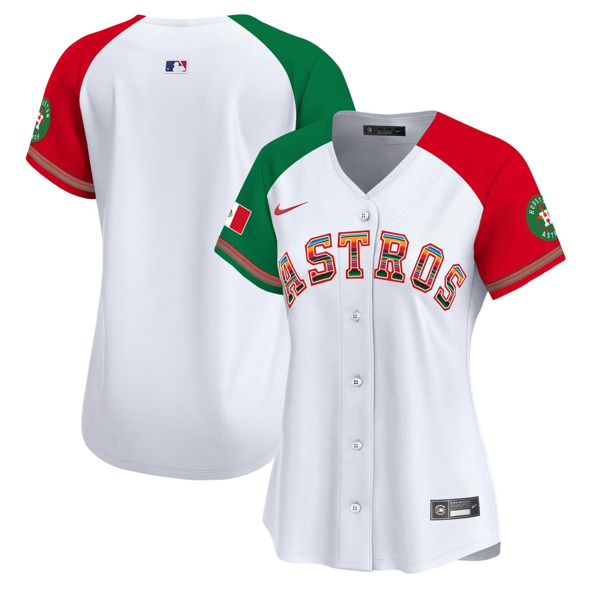 Camisa MLB Women’s Houston Mexico Vapor Premier Limited Jersey
