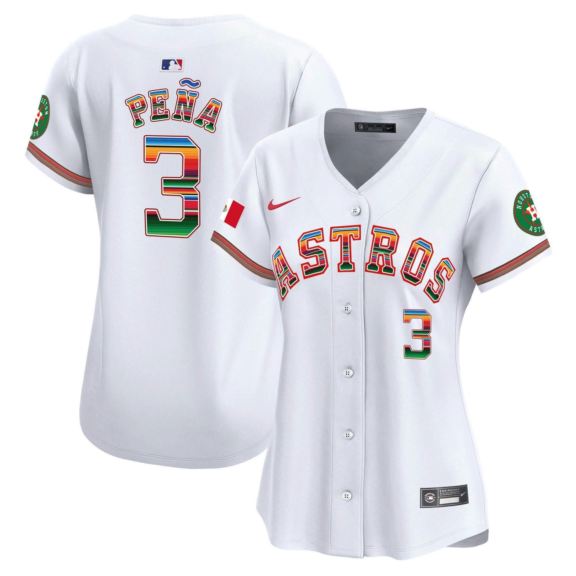 Camisa MLB Women’s Houston Mexico Vapor Premier Limited Jersey