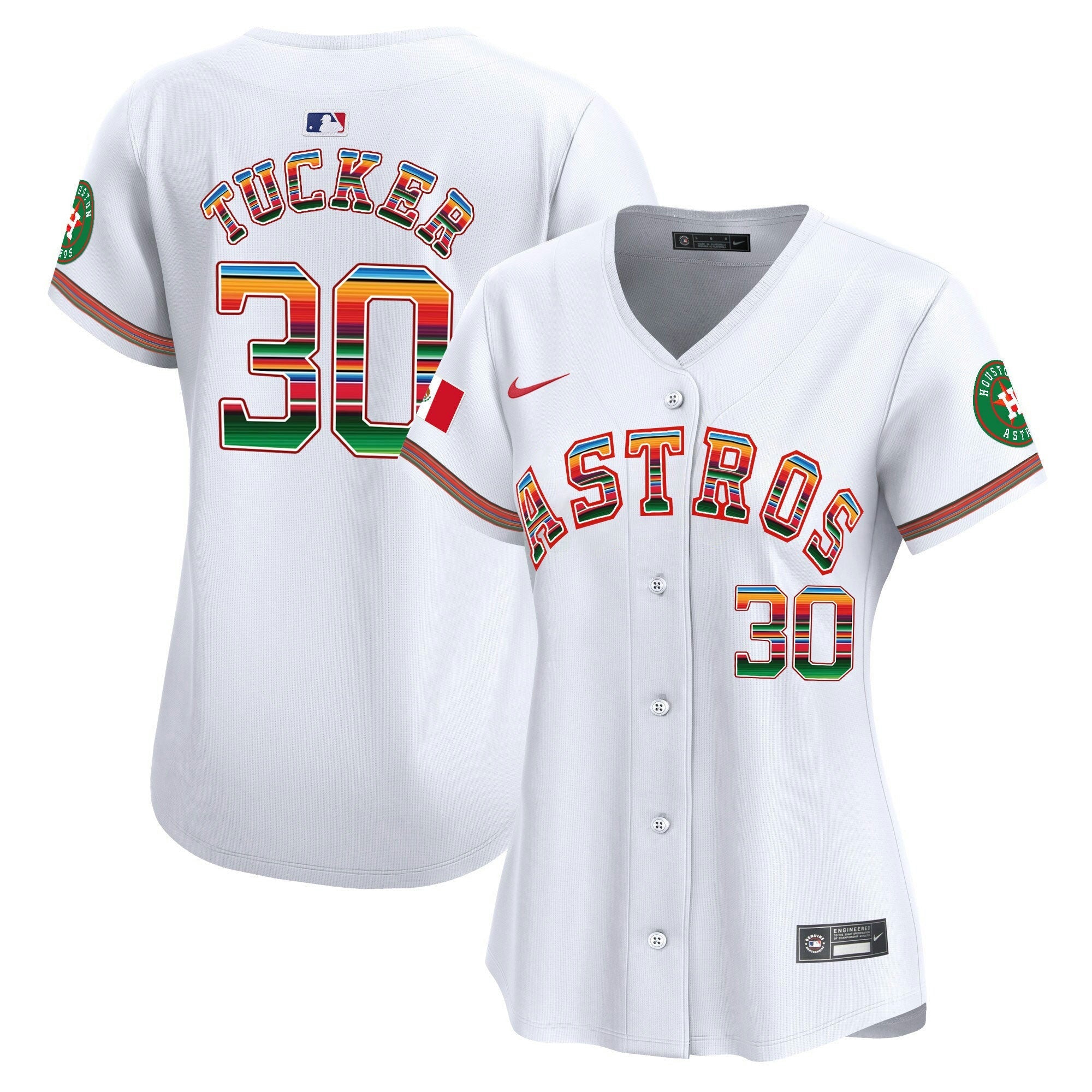 Camisa MLB Women’s Houston Mexico Vapor Premier Limited Jersey