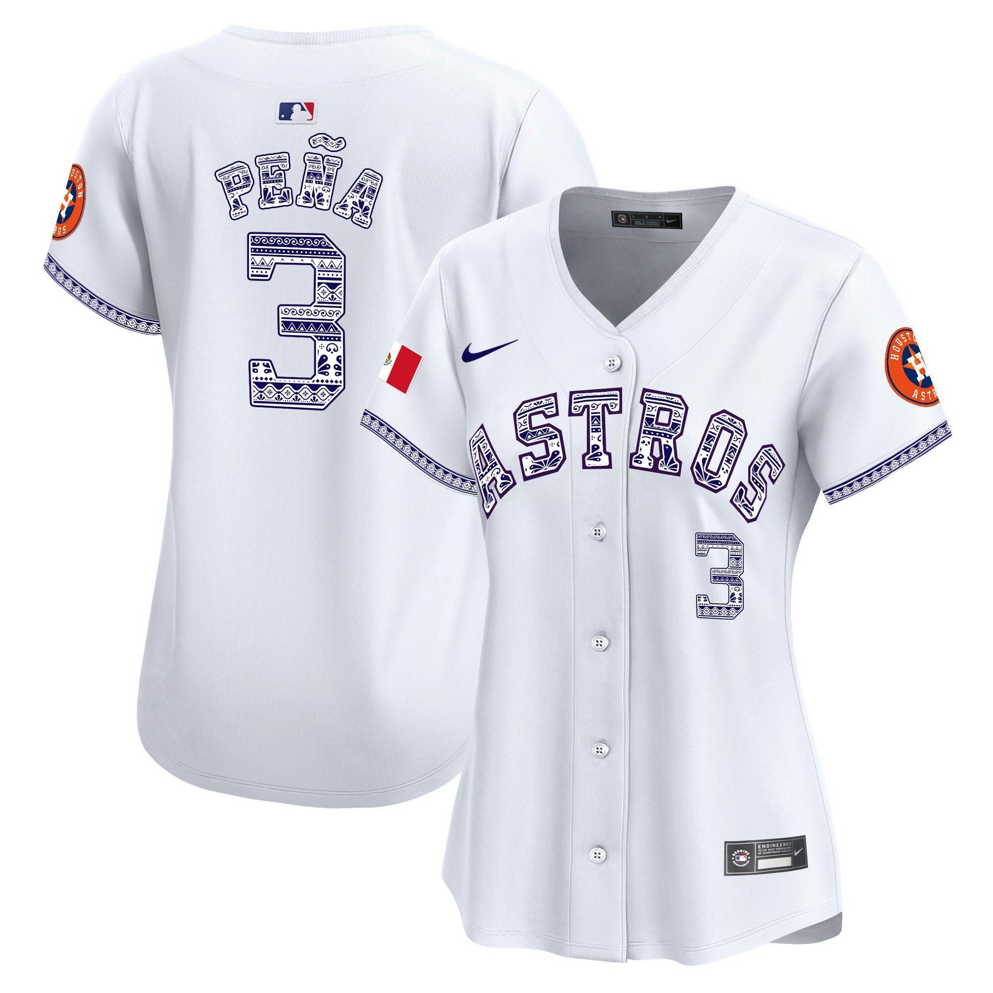Camisa MLB Women’s Houston Mexico Vapor Premier Limited Jersey V2