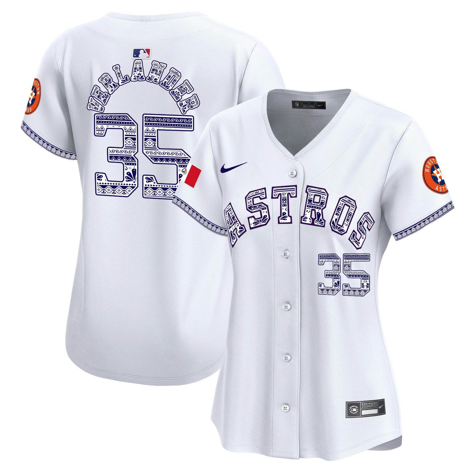 Camisa MLB Women’s Houston Mexico Vapor Premier Limited Jersey V2