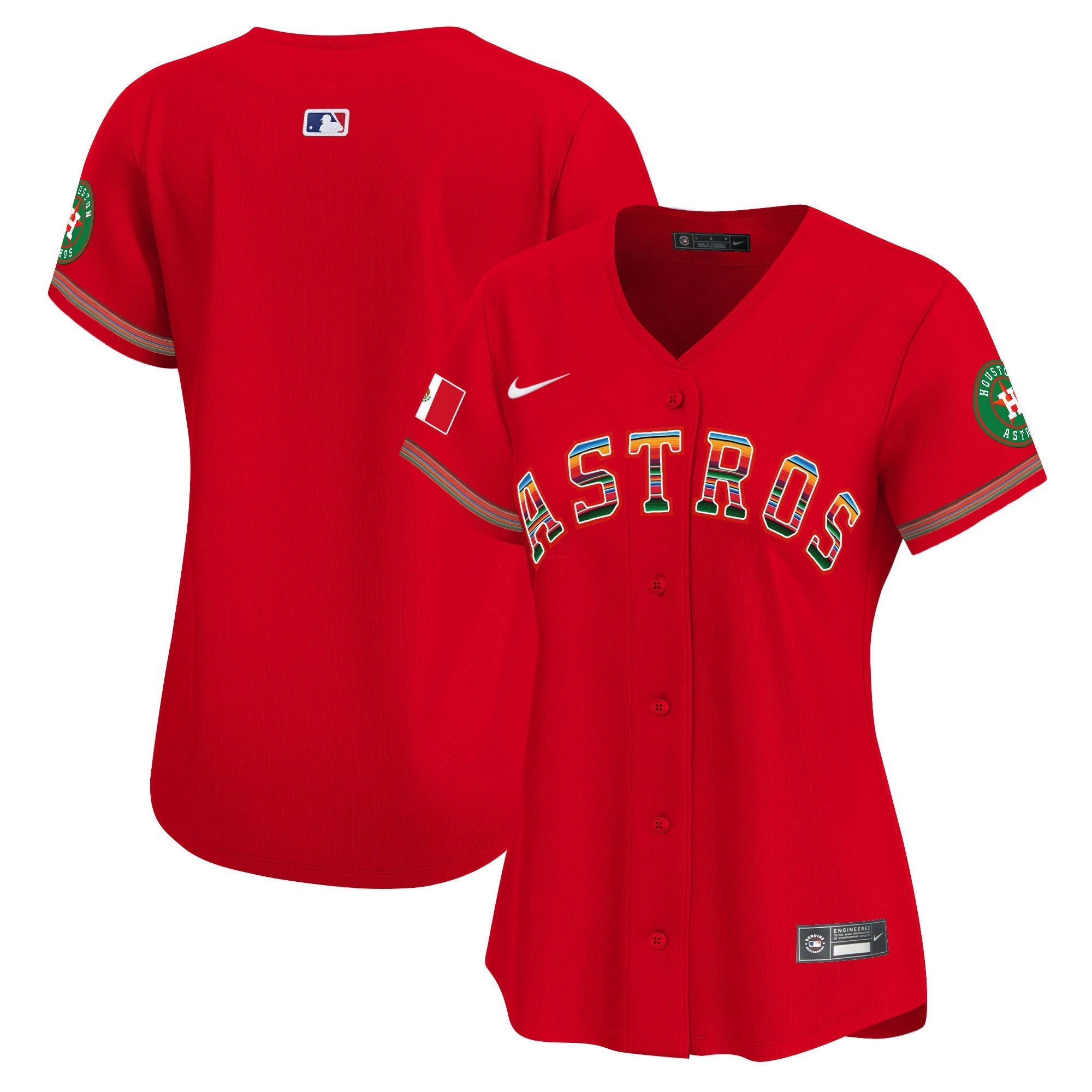 Camisa MLB Women’s Houston Mexico Vapor Premier Limited Jersey