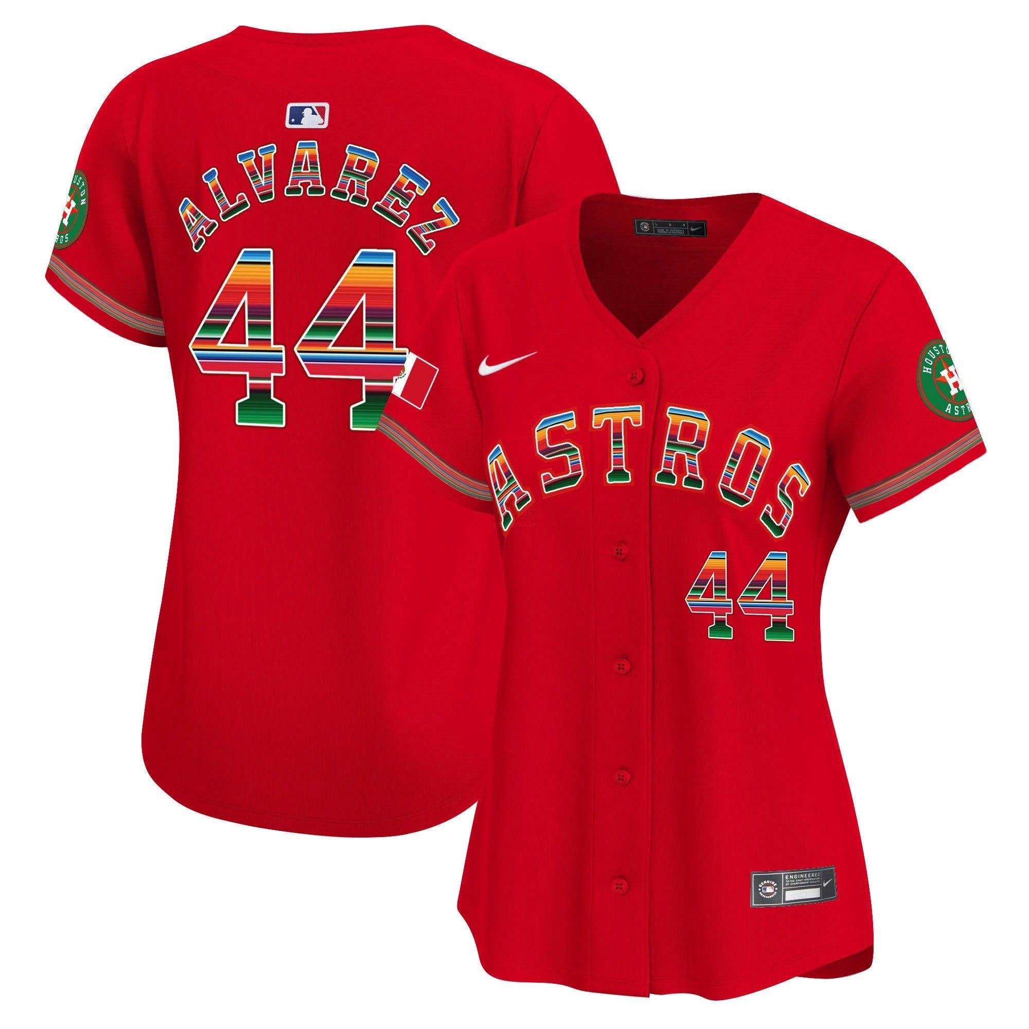 Camisa MLB Women’s Houston Mexico Vapor Premier Limited Jersey