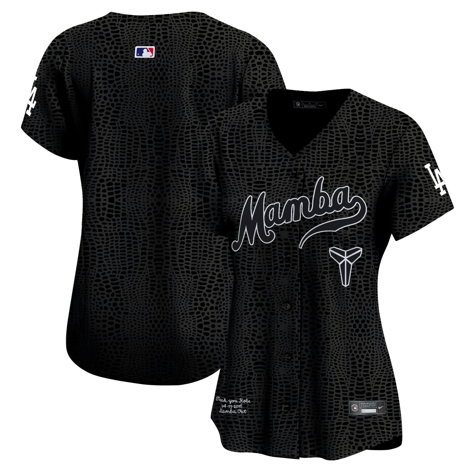 Camisa MLB Women’s Kobe Bryant Mamba Vapor Premier Limited Jersey