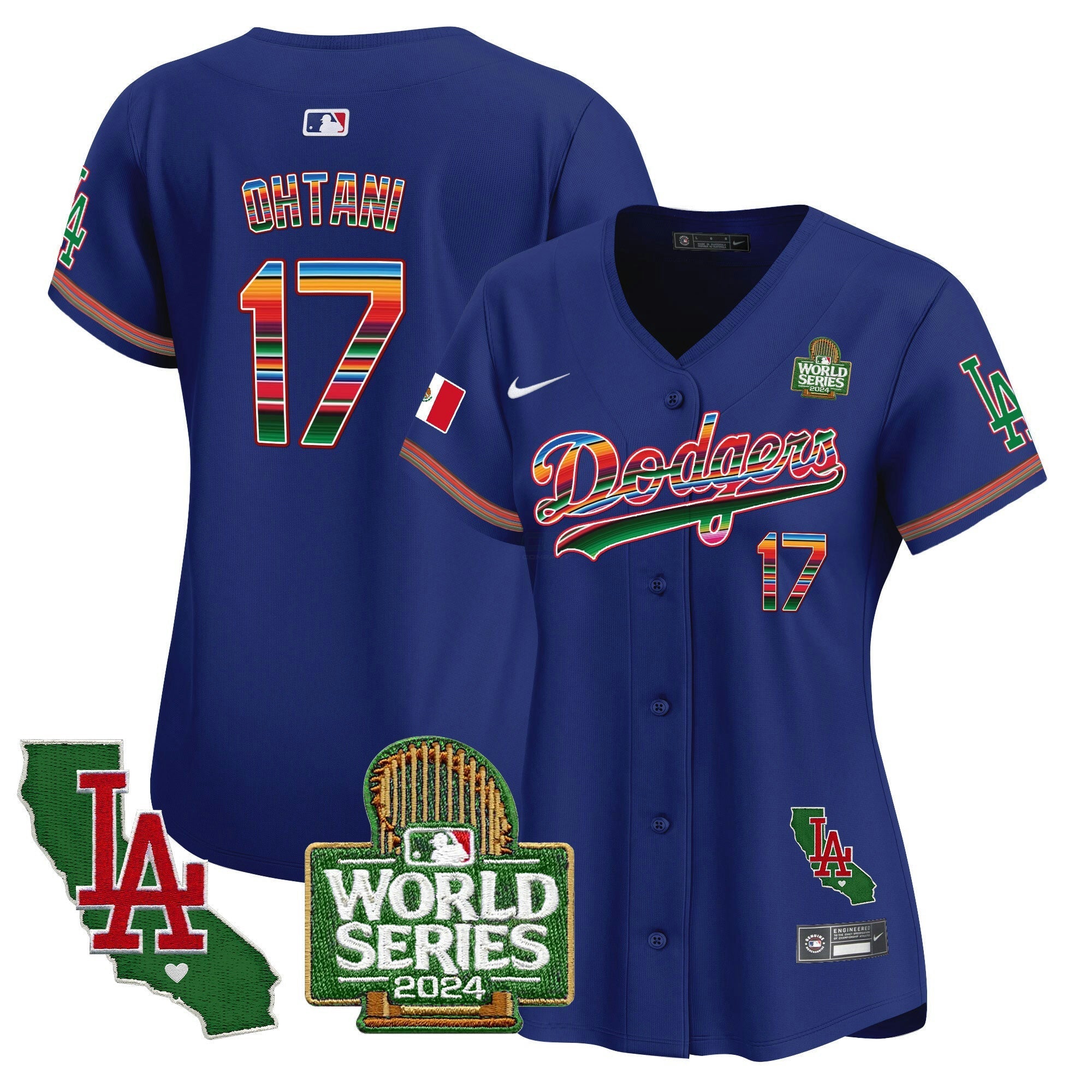 Camisa MLB Women’s Mexico 2024 World Series Vapor Premier Limited Jersey V2