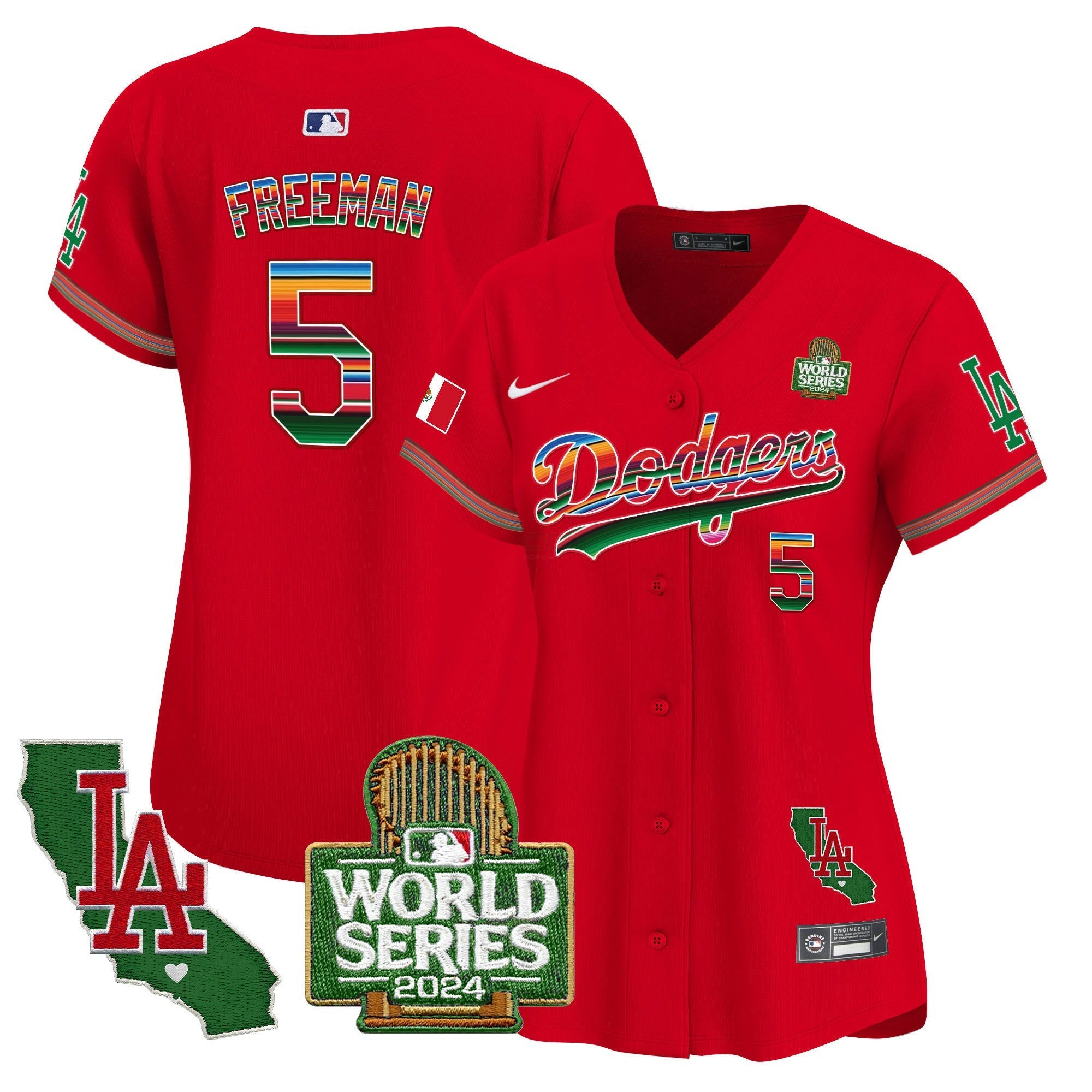 Camisa MLB Women’s Mexico 2024 World Series Vapor Premier Limited Jersey V2